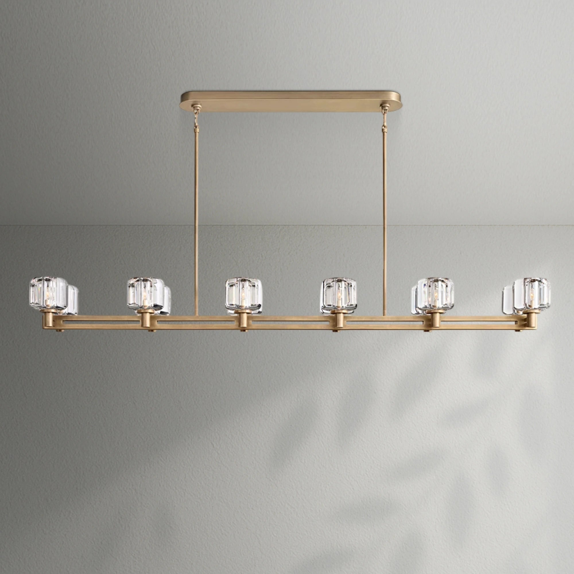 Demaket Double Linear Chandelier