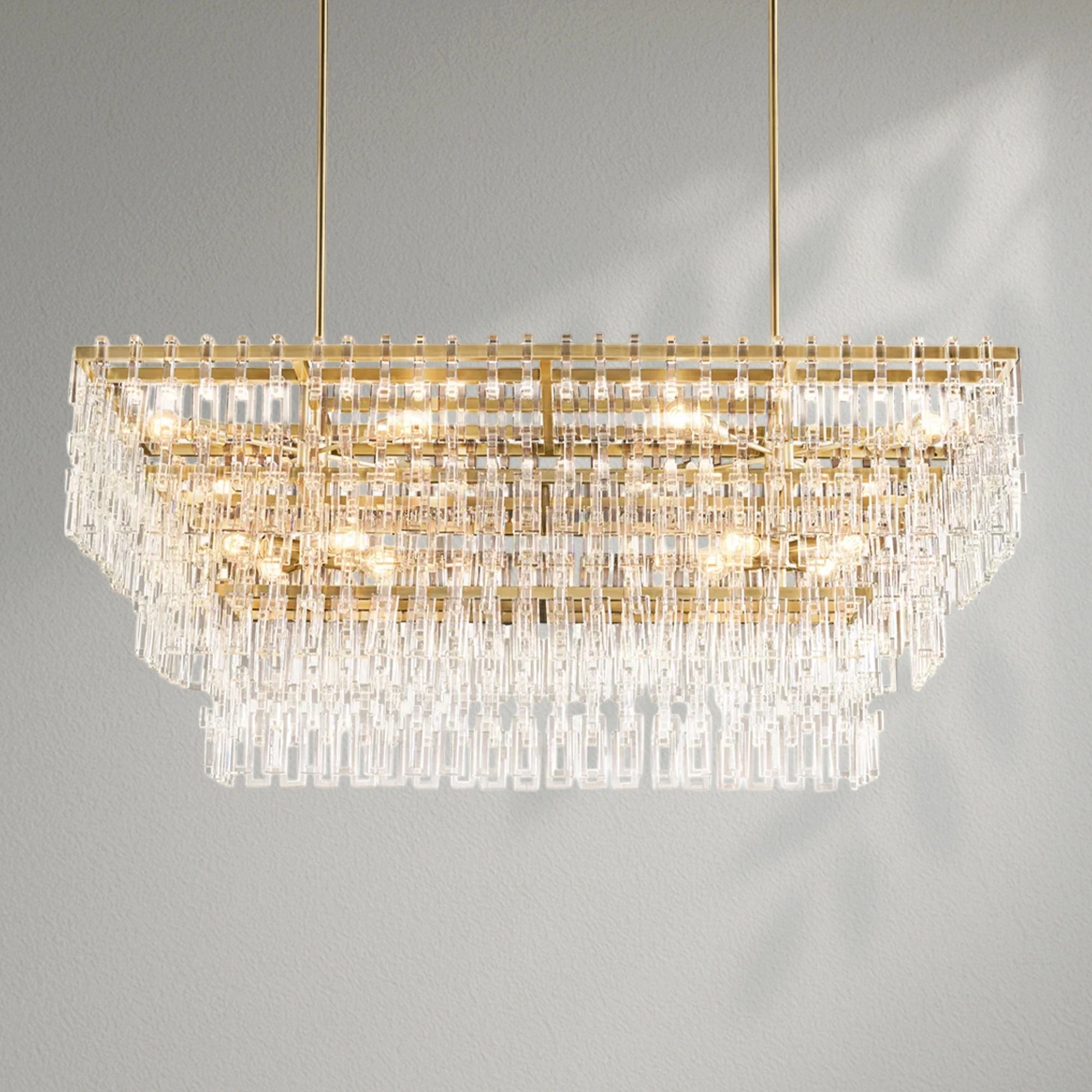 Marigon Multi-Tier Rectangular Chandelier