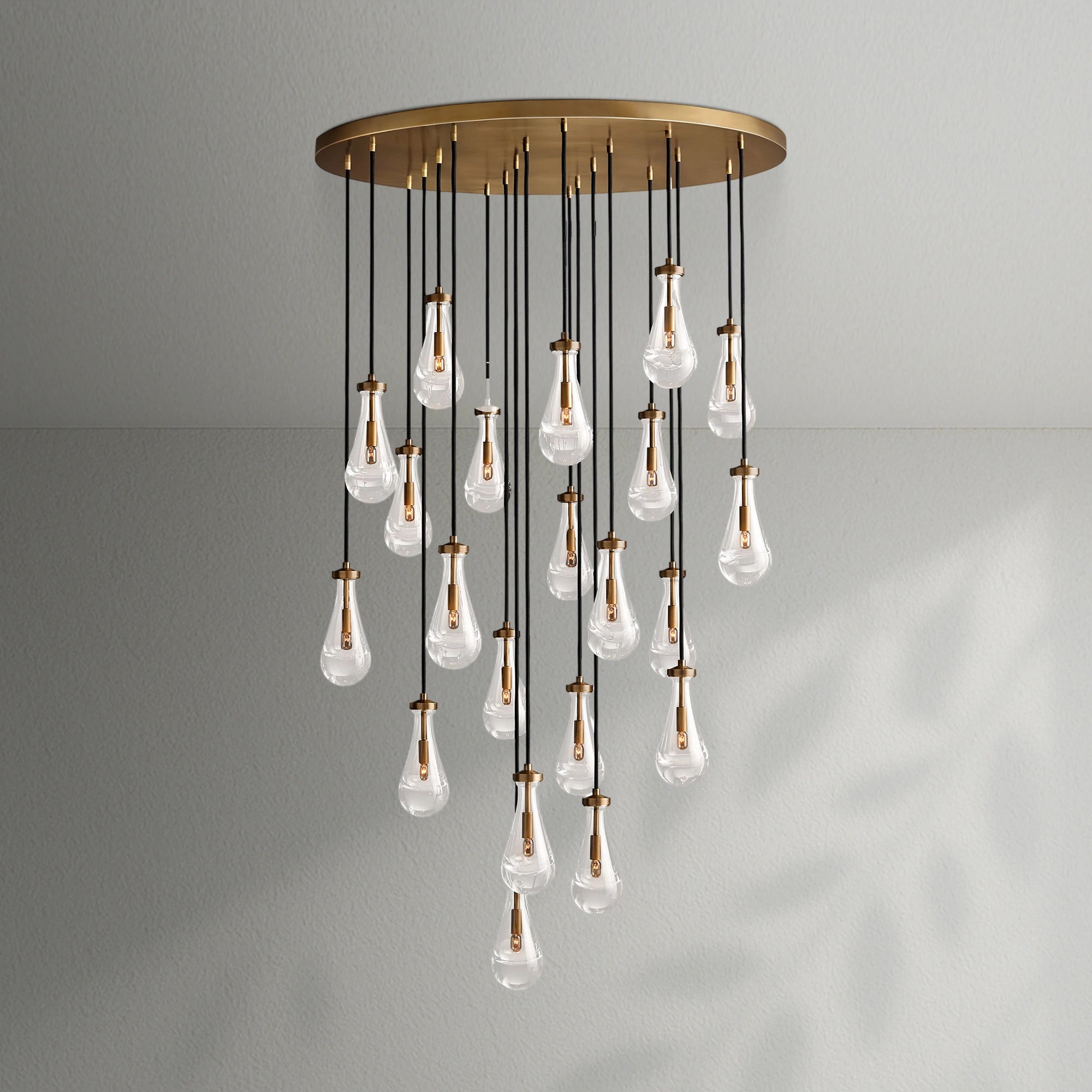 Raindrop Round Chandelier
