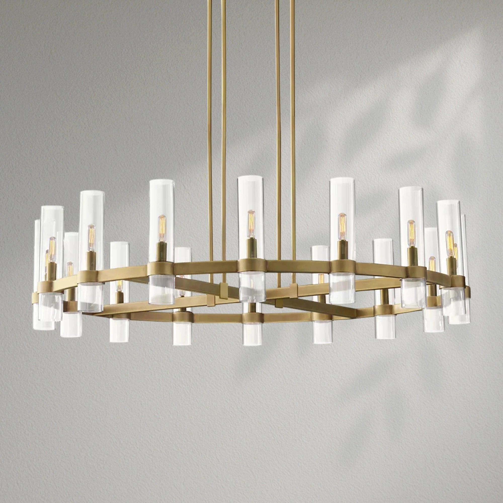 Savelle Glass Double Wall Sconce