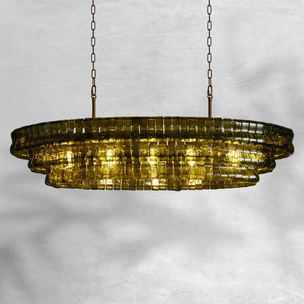 Glacien Oval Chandelier