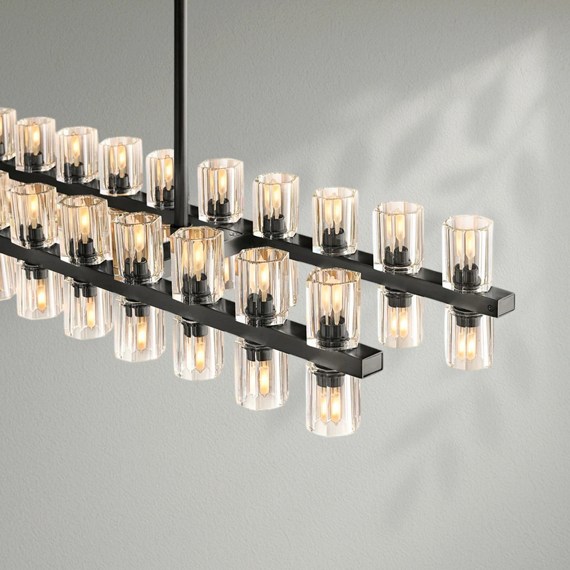 Arcachom Crystal Rectangular Chandelier