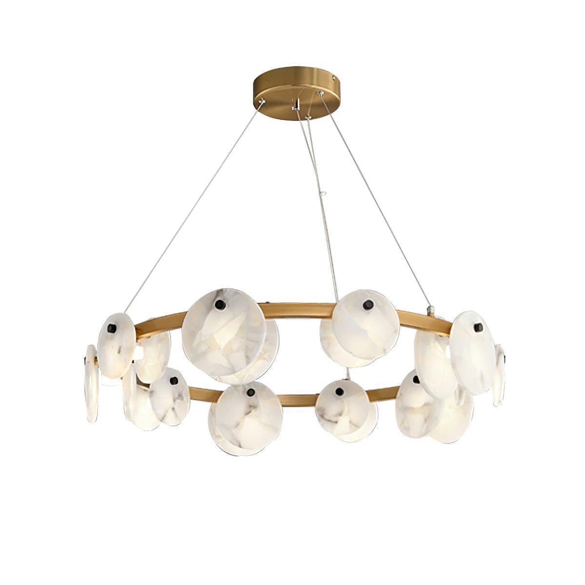 Trinidad Alabaster Chandelier with 8/10 heads