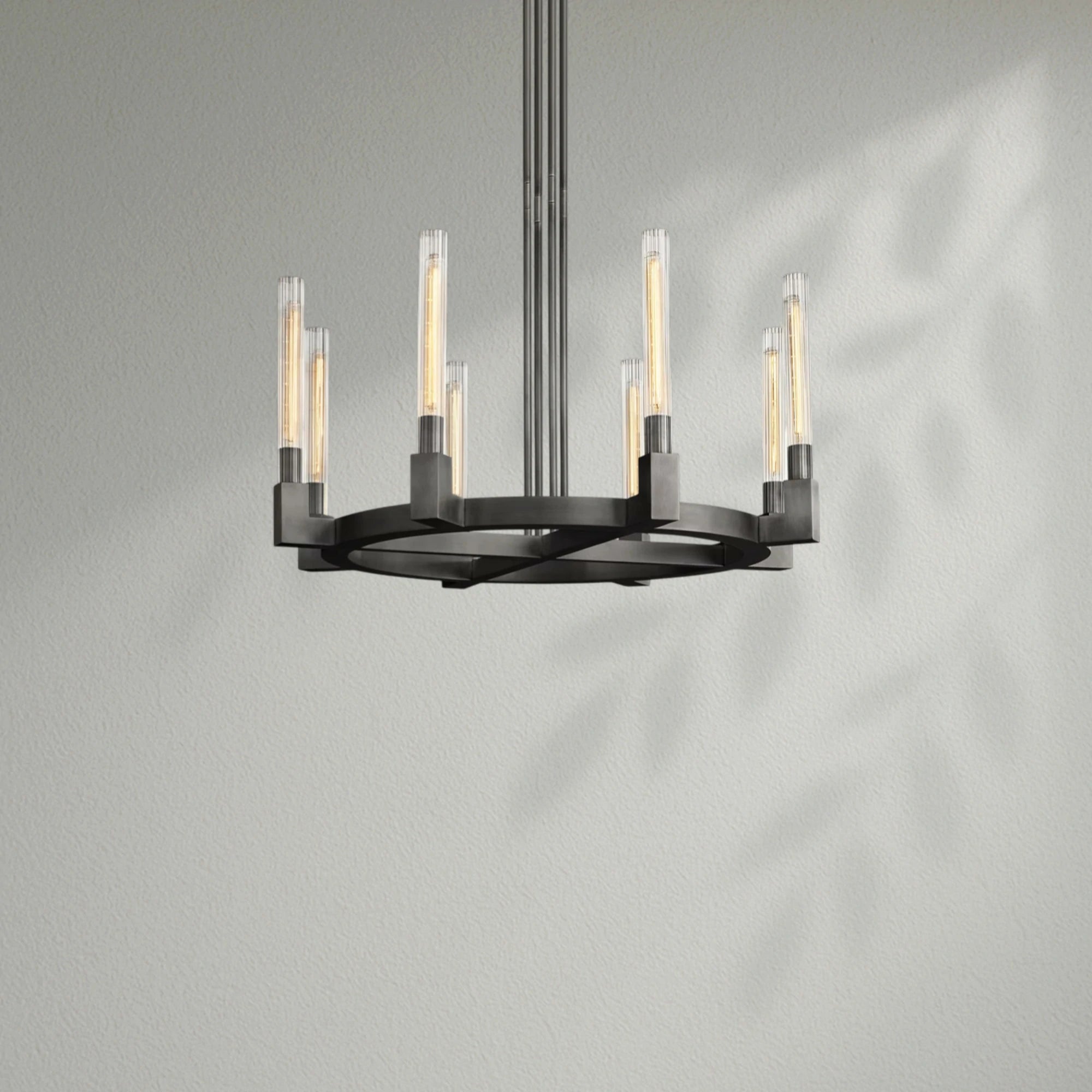 Cannelo Glass Round Chandelier