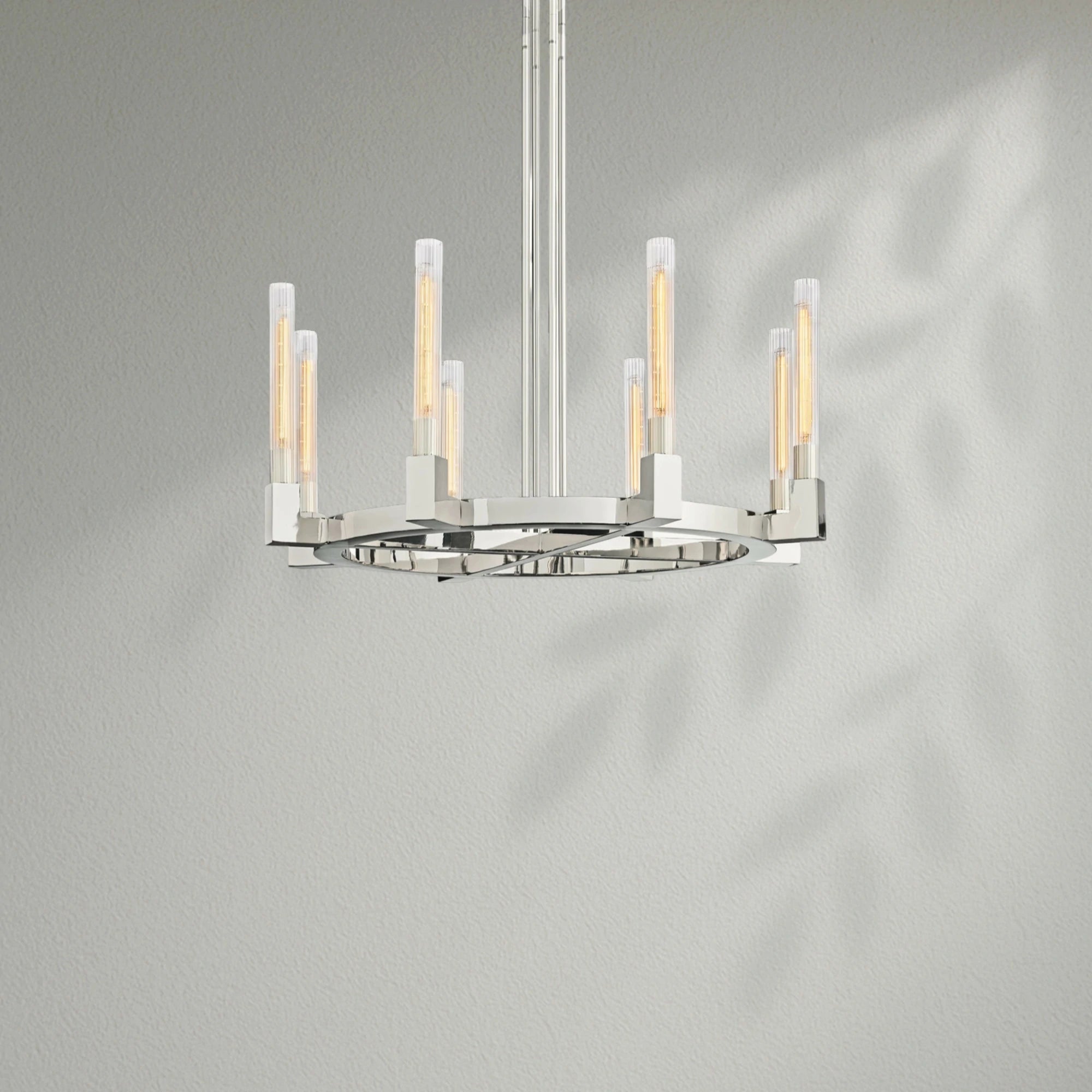 Cannelo Glass Round Chandelier