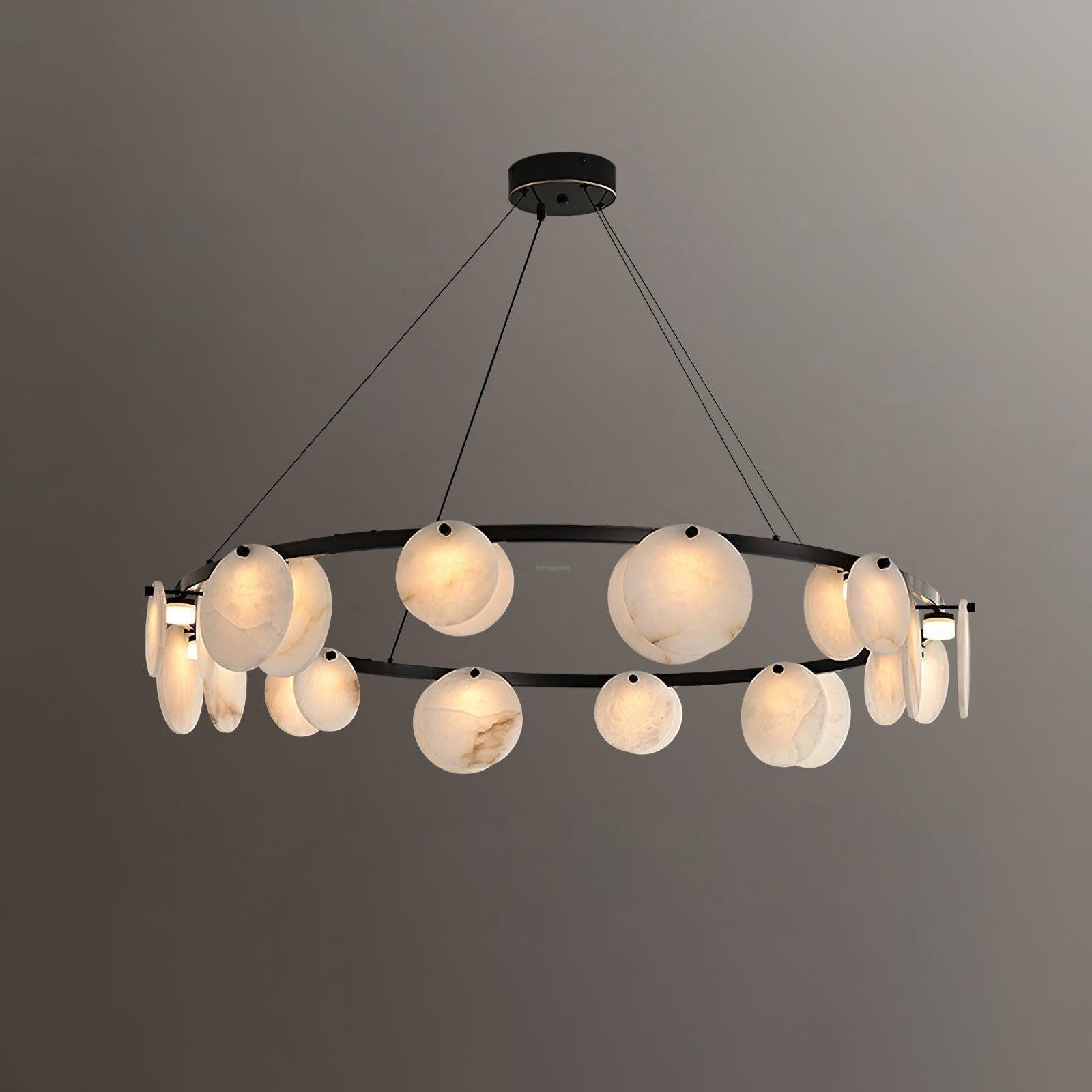 Trinidad Alabaster Chandelier with 8/10 heads