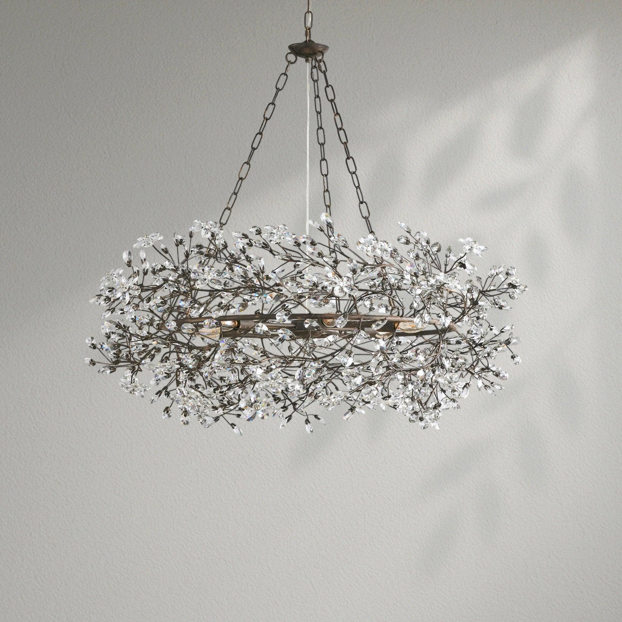 Fioresy Crown Chandelier 39" 48" 60"