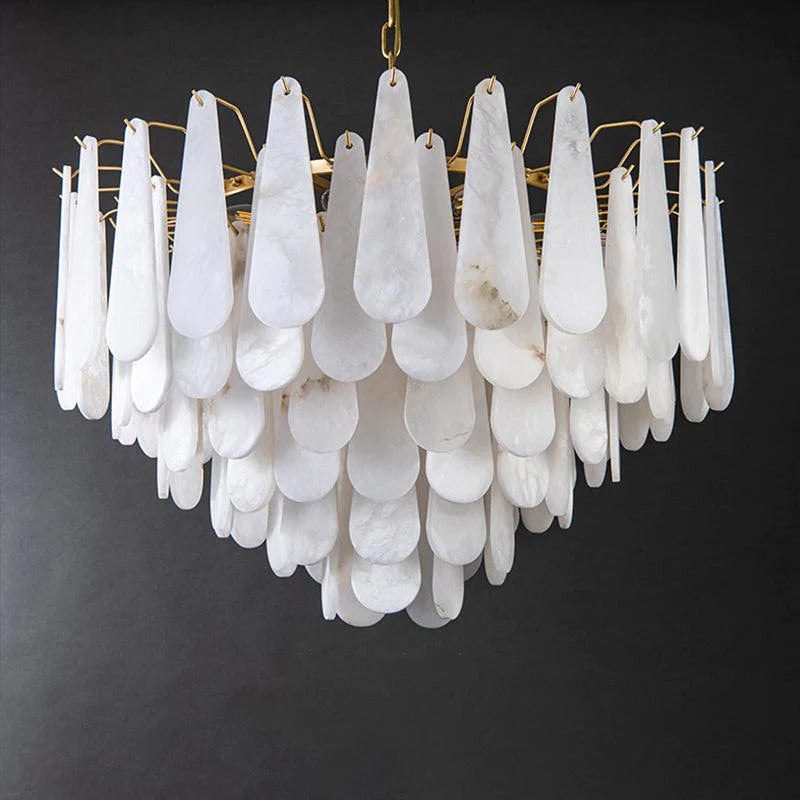 Deborah Alabaster Foyer Chandelier Lighting, Luxury Modern Lighting chandelier Luster Gaze