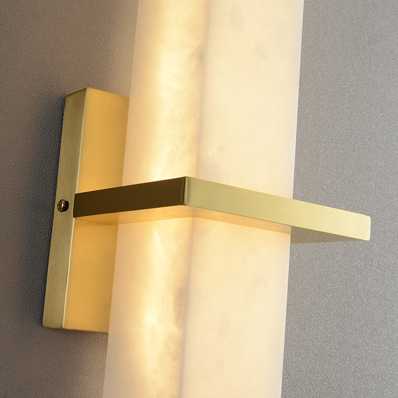 Serene Alabaster Linear Sconce chandeliers for dining room,chandeliers for stairways,chandeliers for foyer,chandeliers for bedrooms,chandeliers for kitchen,chandeliers for living room Luster Gaze