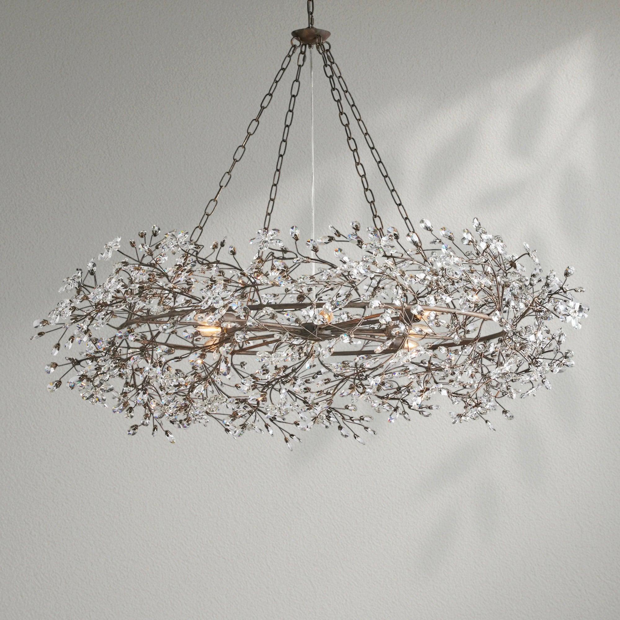 Fioresy Crown Chandelier 39" 48" 60"