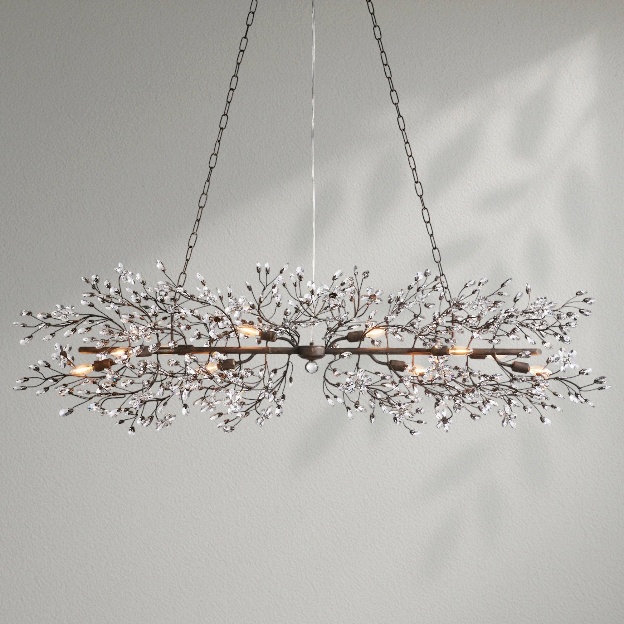 Fioresy Linear Chandelier 43"51"68"