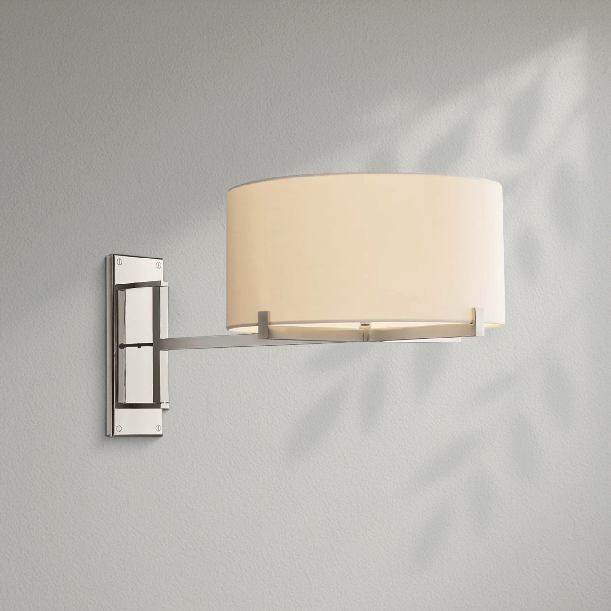 Pauillec Drum Shade Swing-Arm Sconce