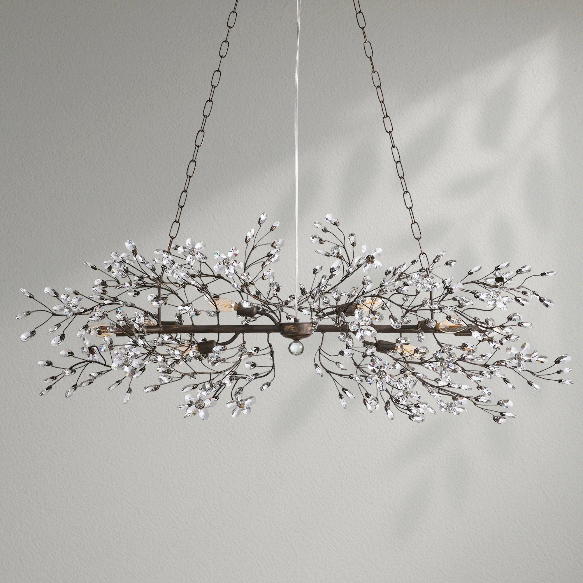 Fioresy Linear Chandelier 43"51"68"