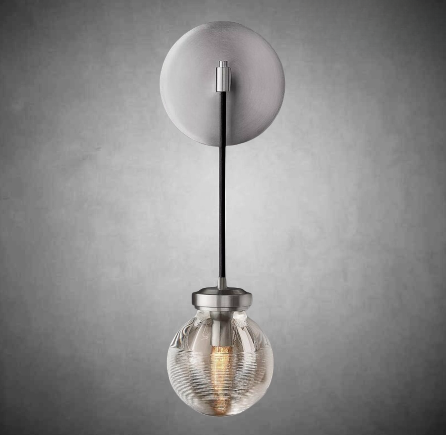 Perla Glass Wall Sconce 15“