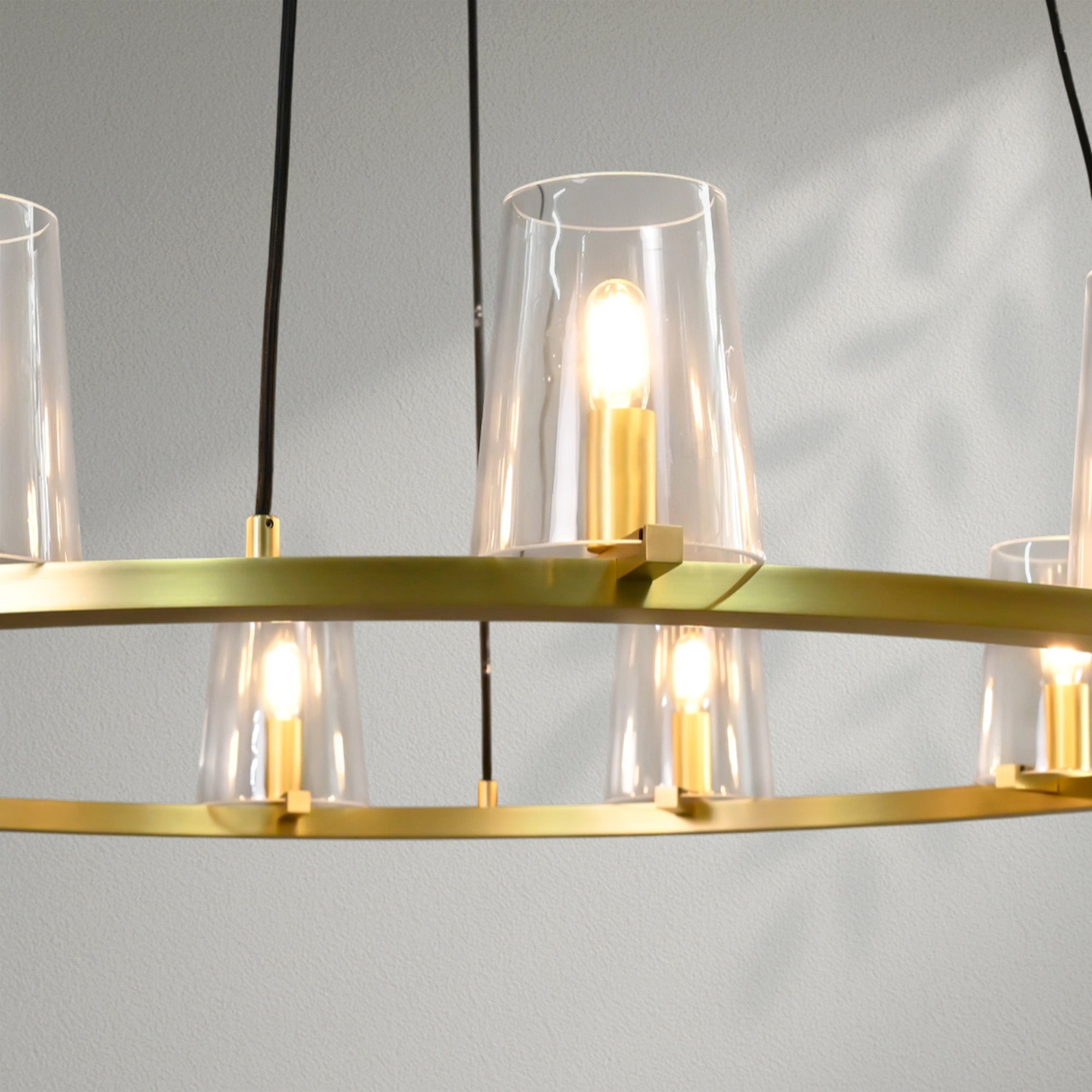 Pauillec Glass Round Chandelier