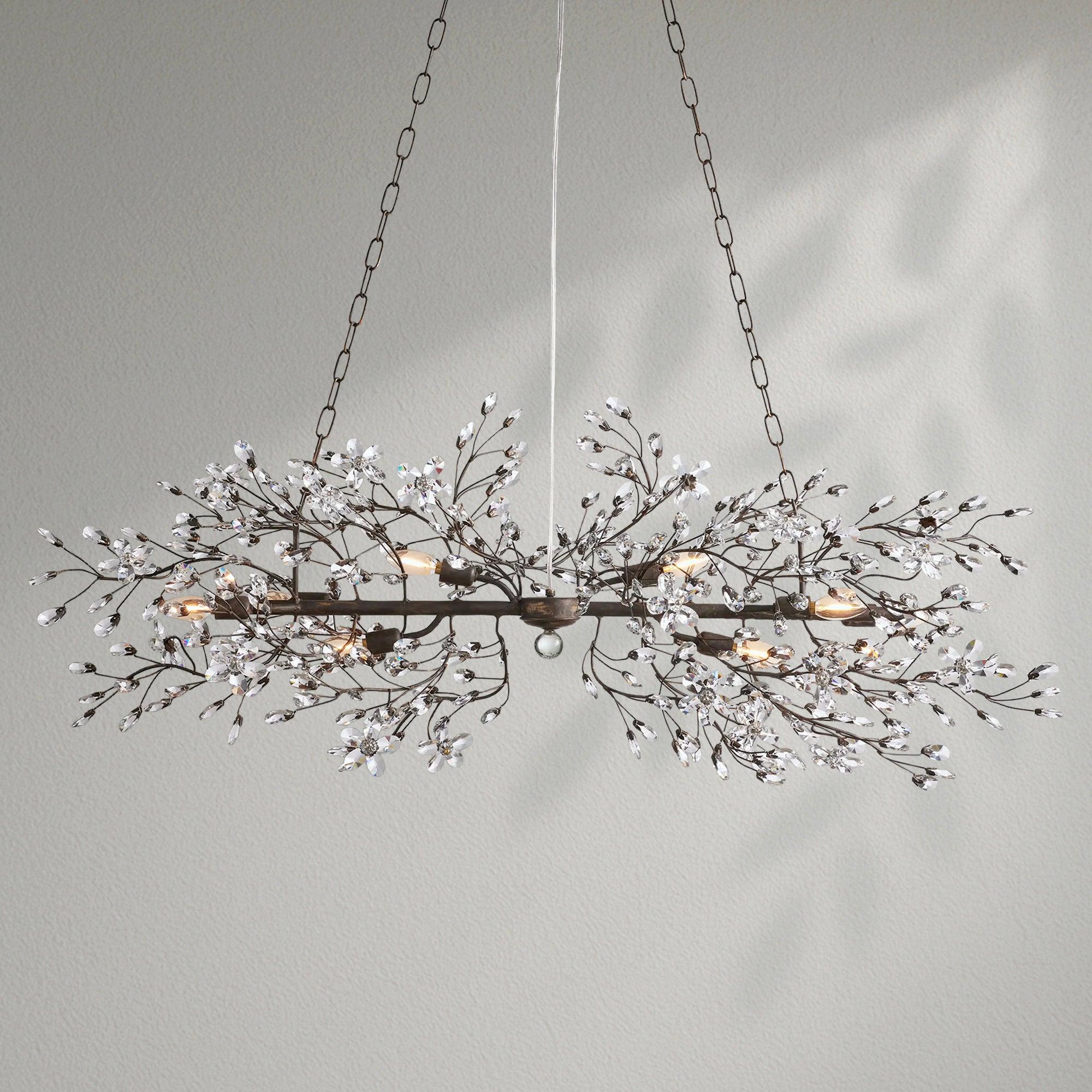 Fioresy Linear Chandelier 43"51"68"