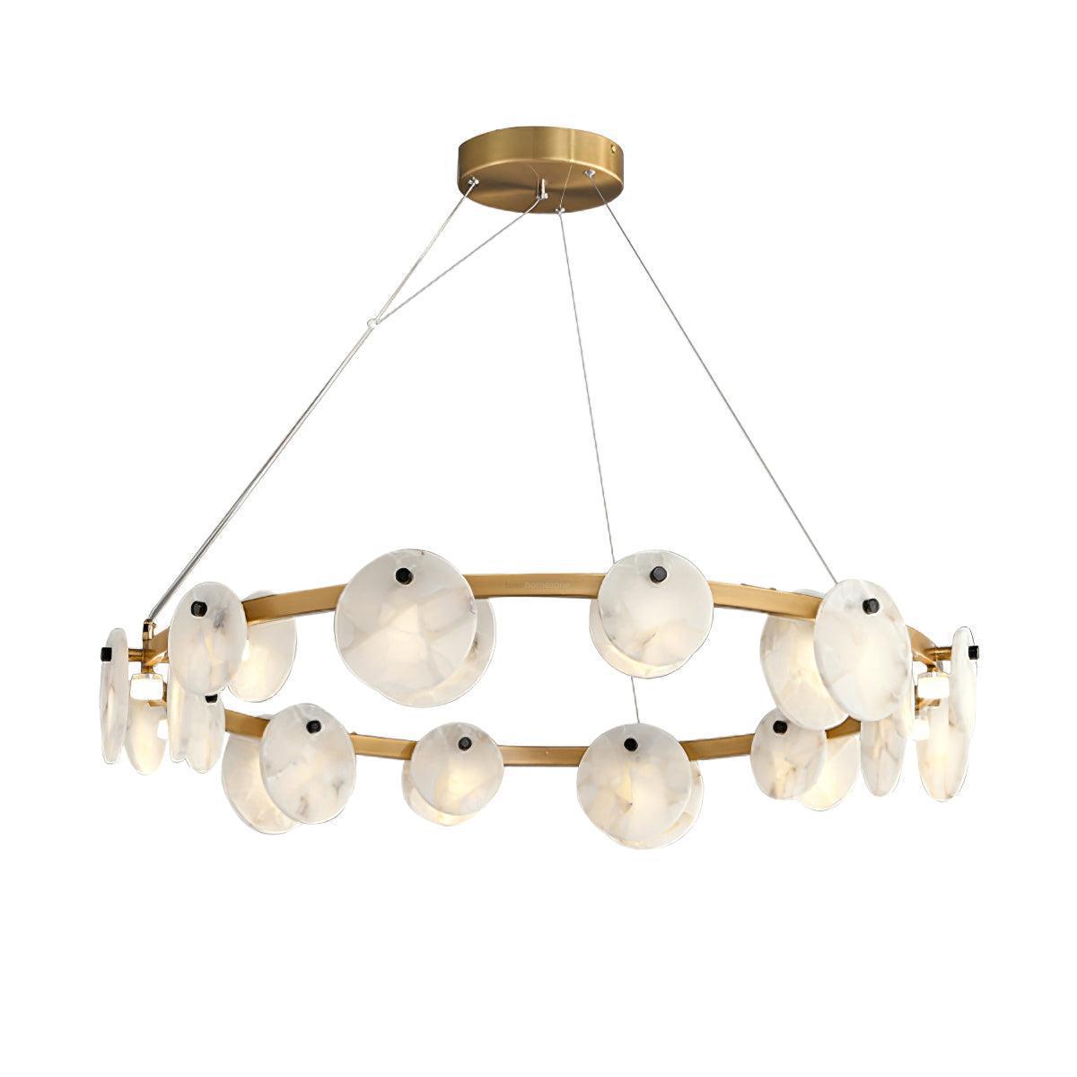 Trinidad Alabaster Chandelier with 8/10 heads