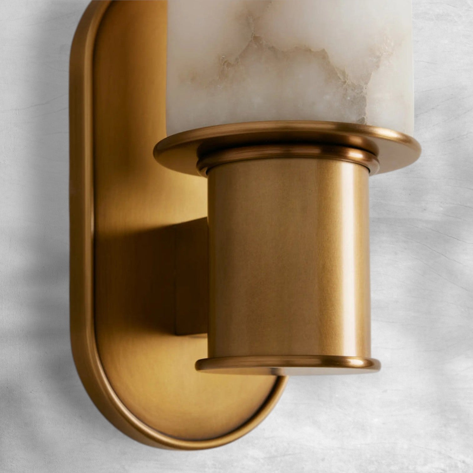 Harlin Wall Sconce in Alabaster