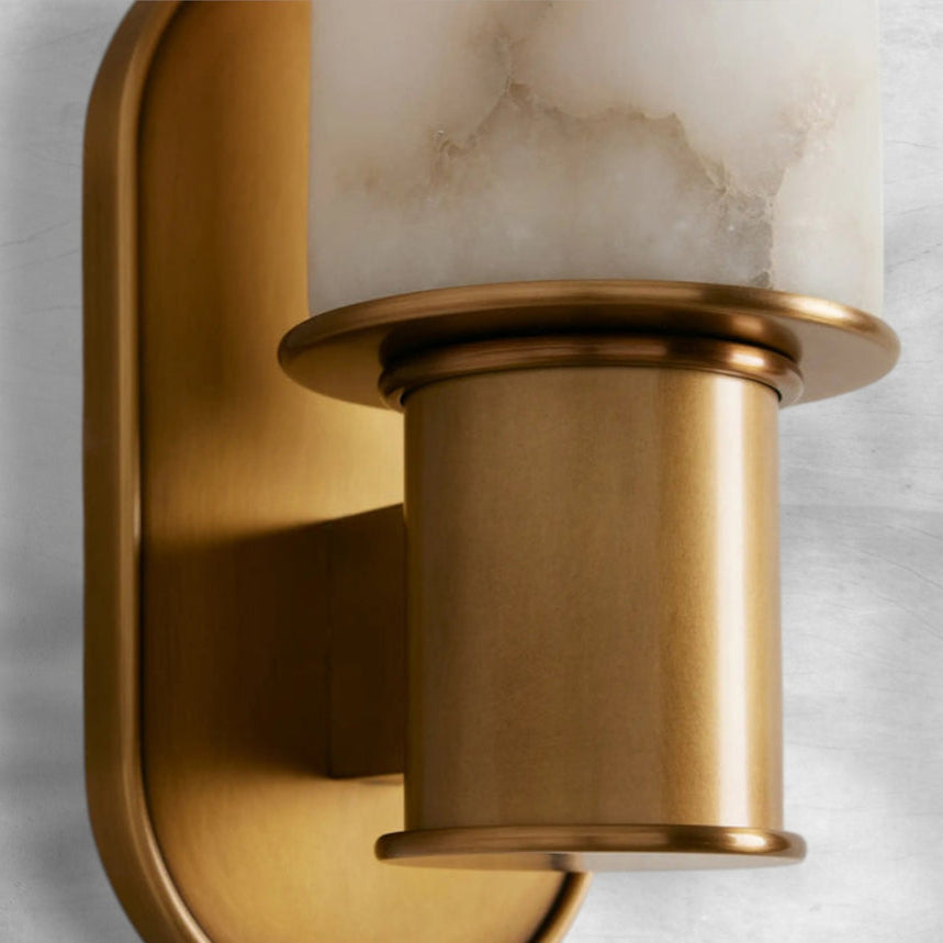 Harlien Alabaster Wall Sconce