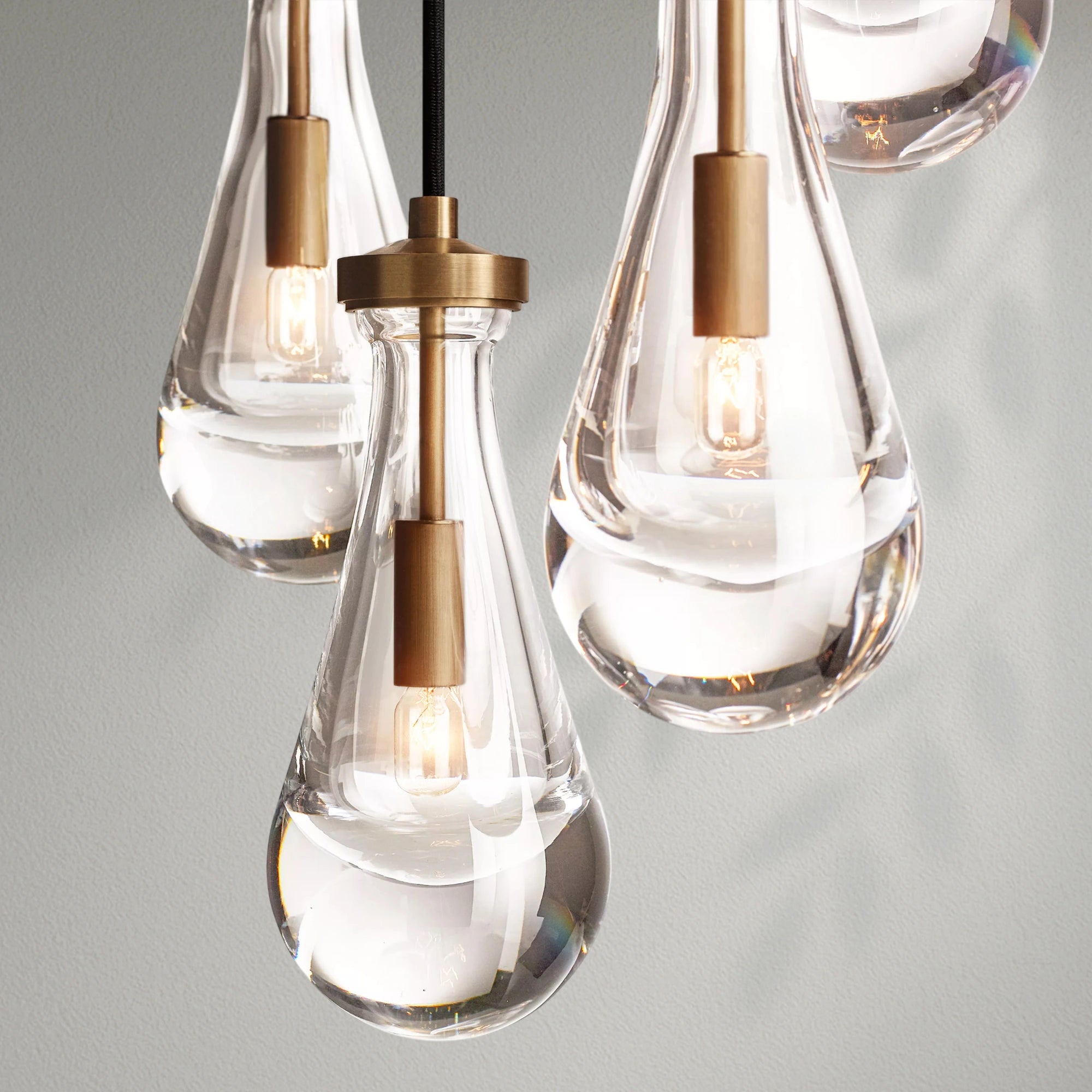 Raindrop Round Chandelier