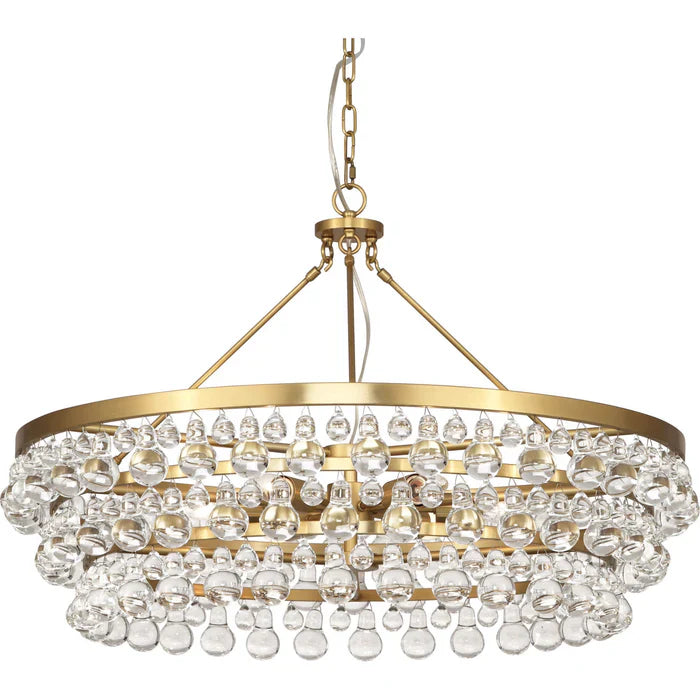 Luster Gaze Regal Radiance 6-Light Grand Chandelier - Background Shot