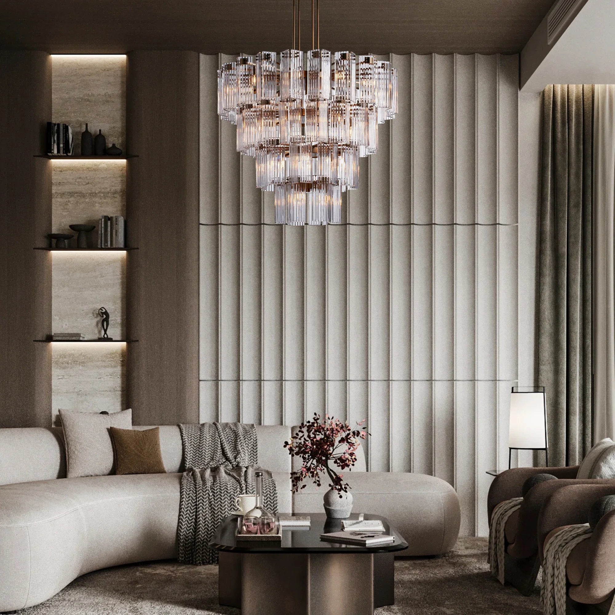 Delsie Round Chandelier