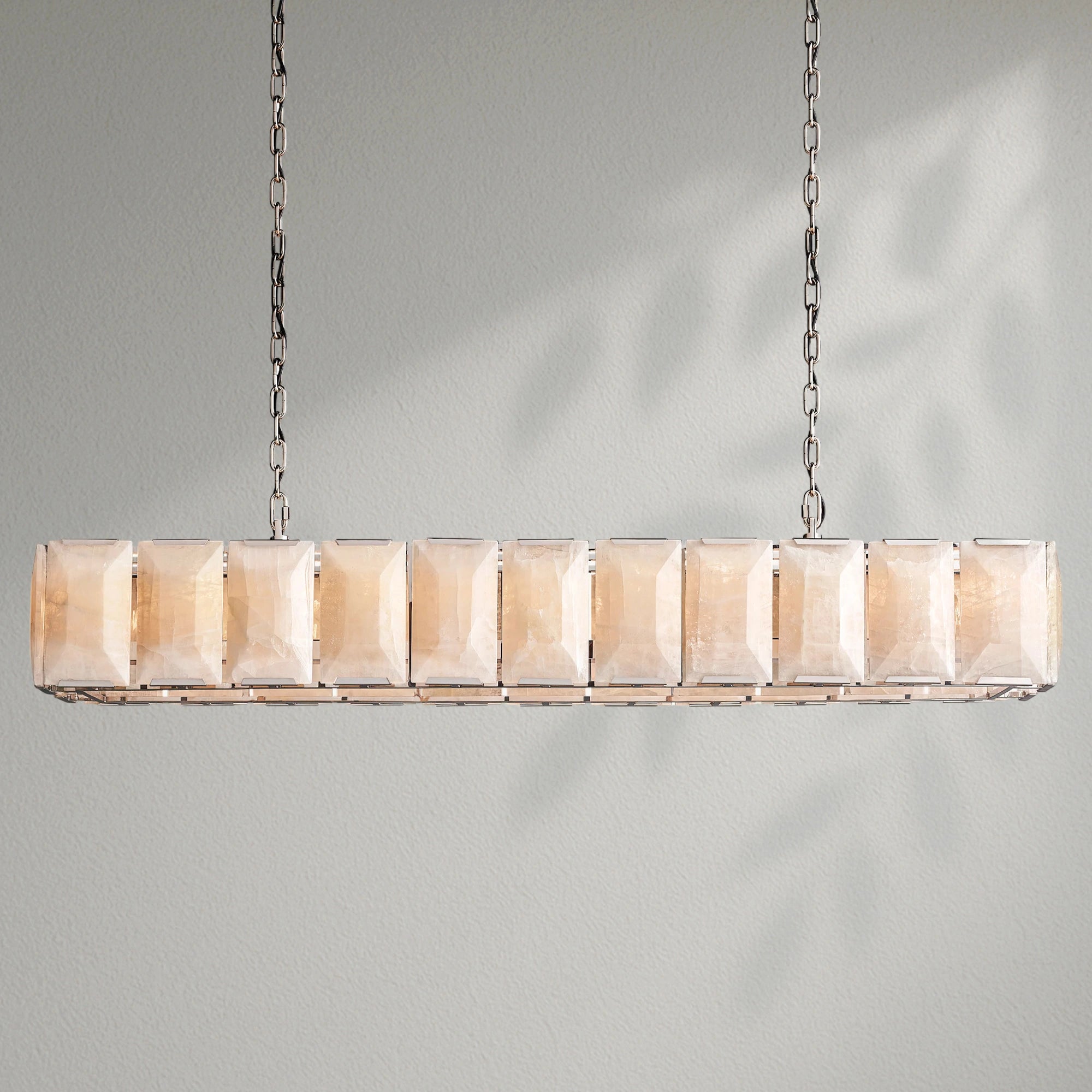 Harlows Calcite Rectangular Chandelier 42"54"62"74"