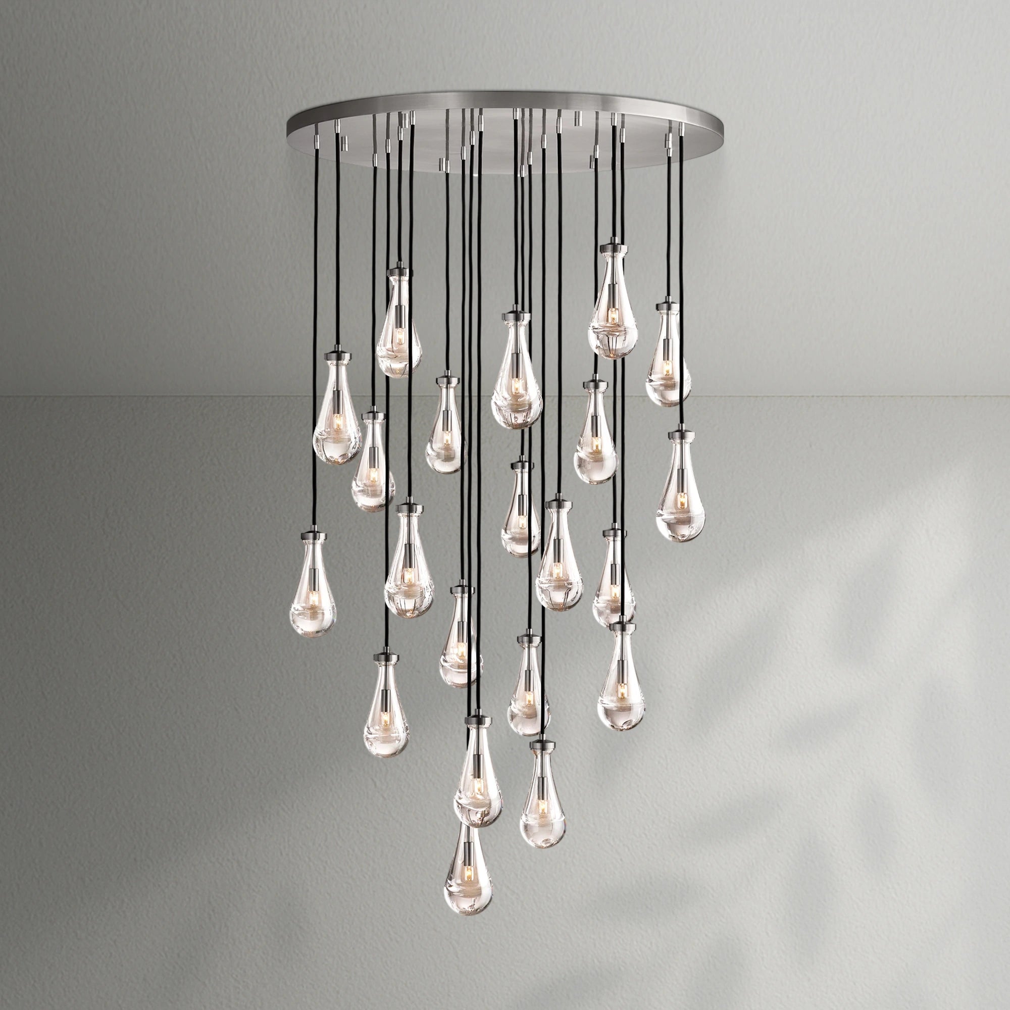 Raindrop Round Chandelier