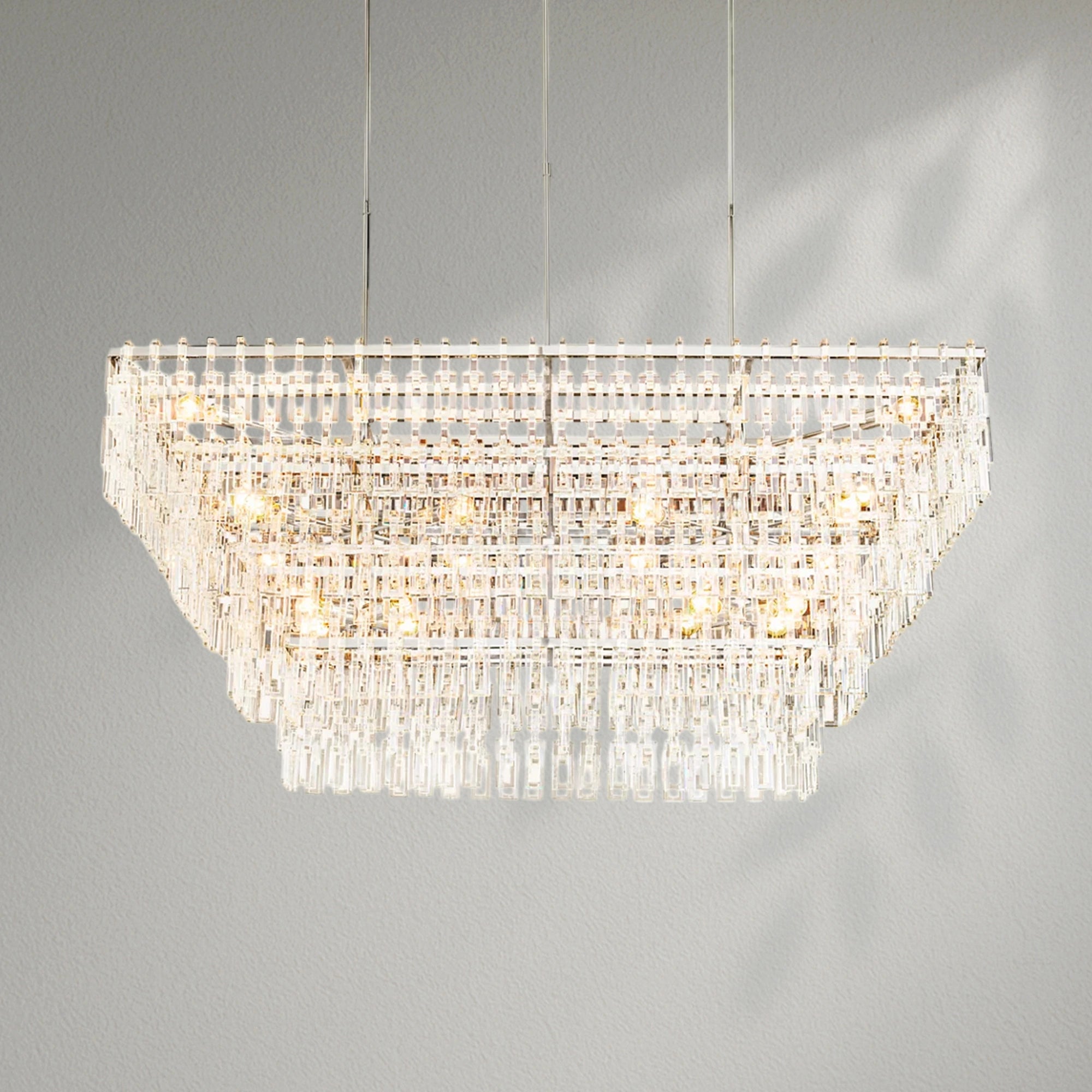 Marigon Multi-Tier Rectangular Chandelier