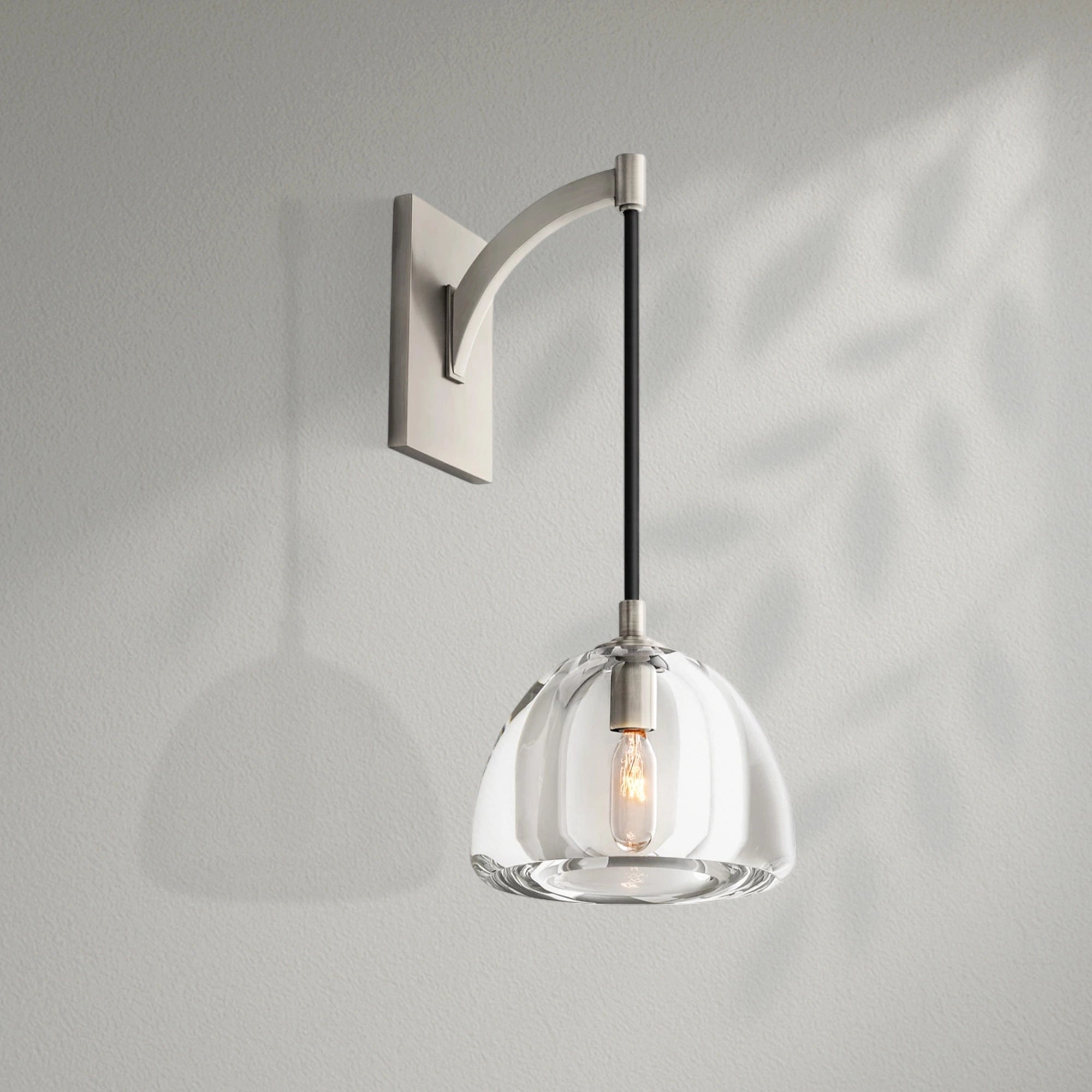 Hemispher Modern Glass Wall Sconce