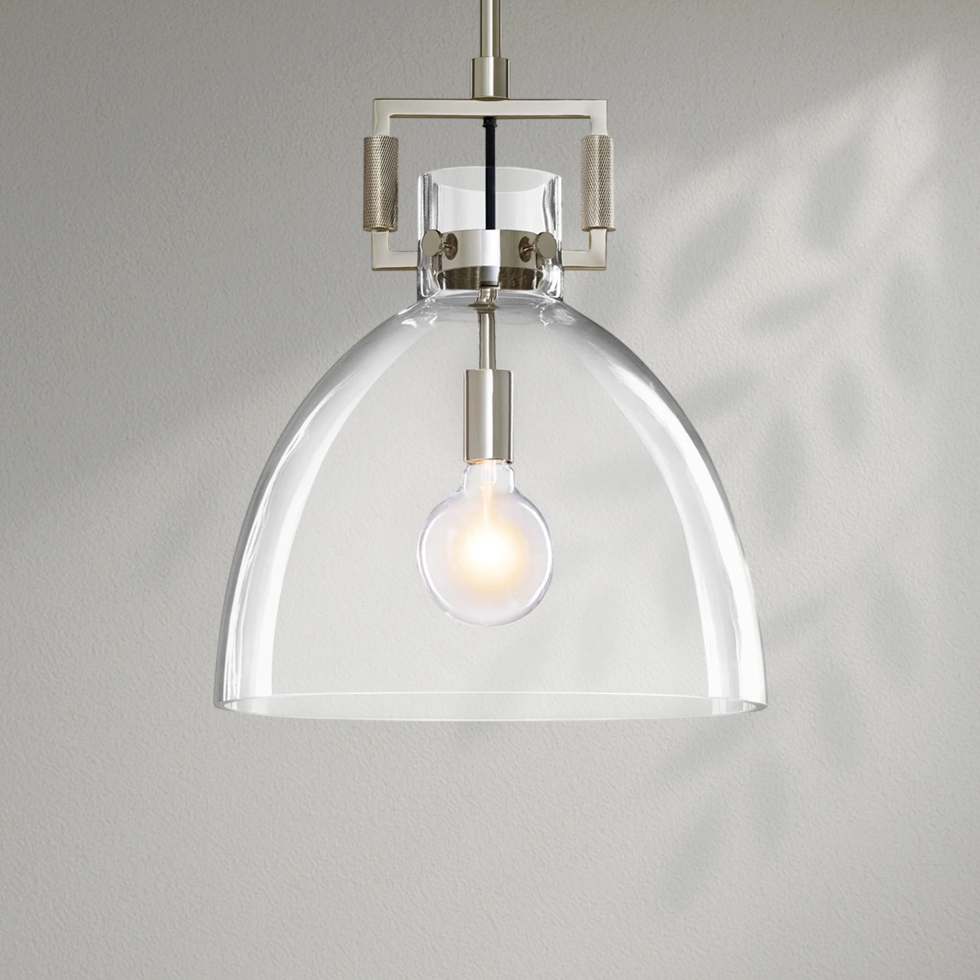Machinis Glass Cloche Pendant