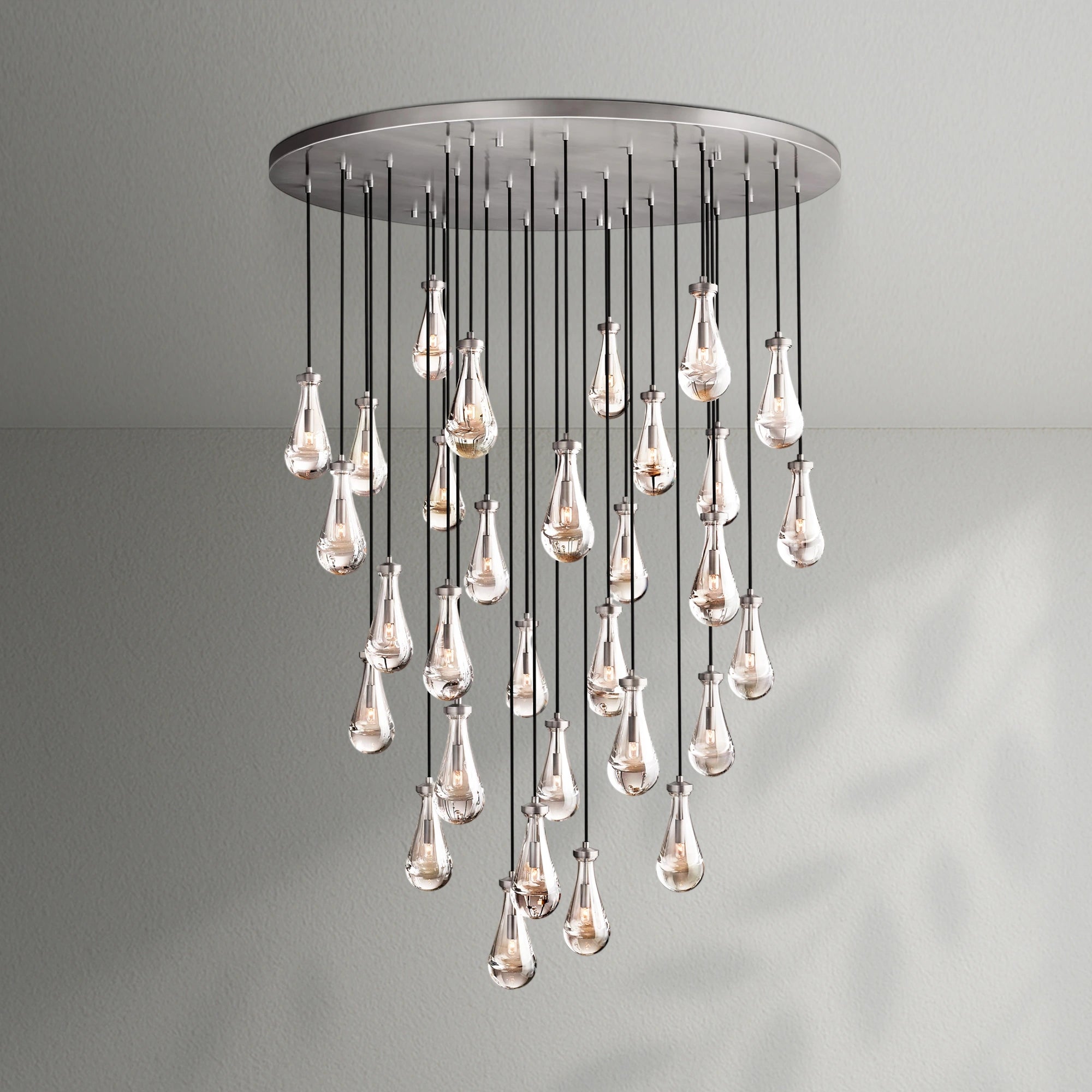Raindrop Round Chandelier