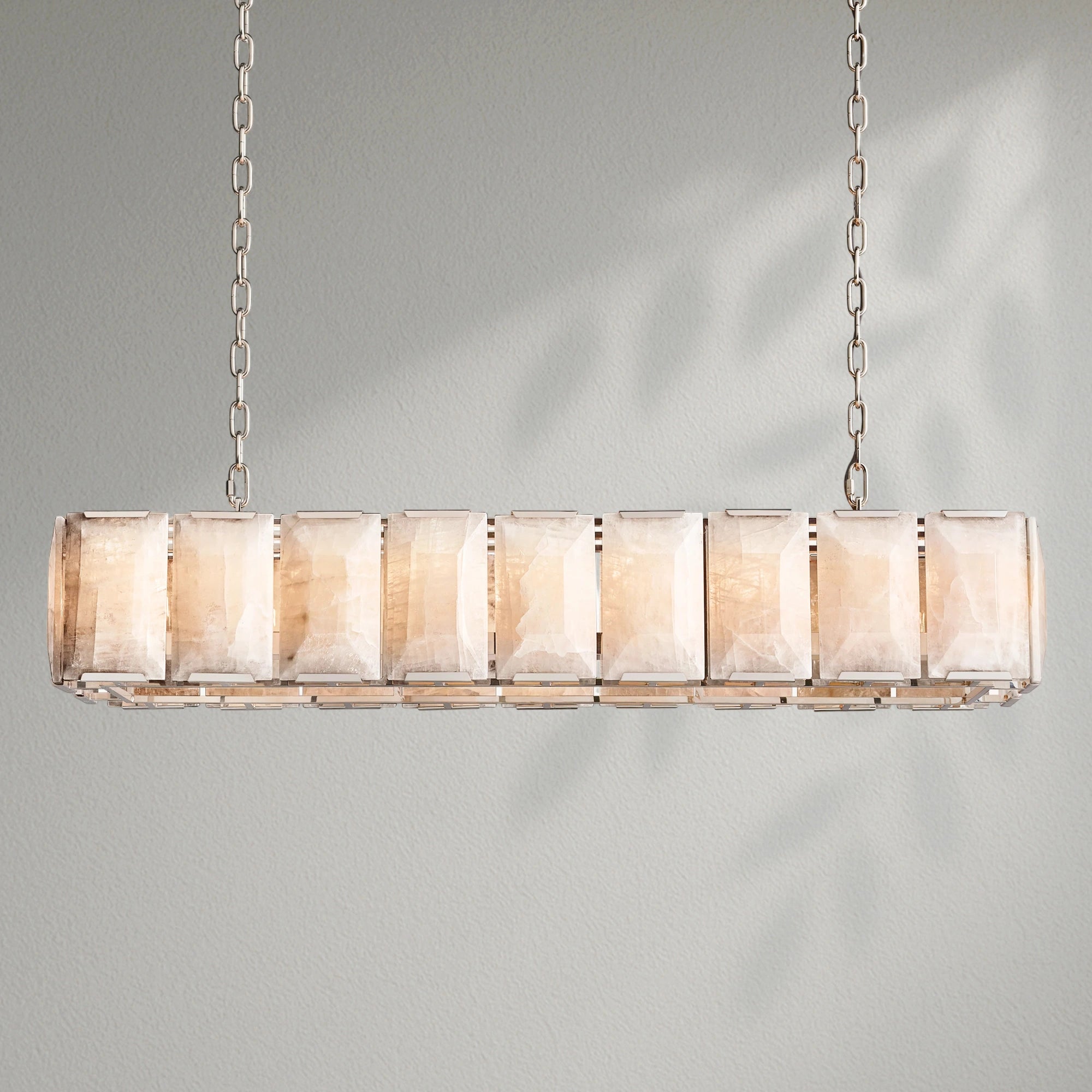 Harlows Calcite Rectangular Chandelier 42"54"62"74"