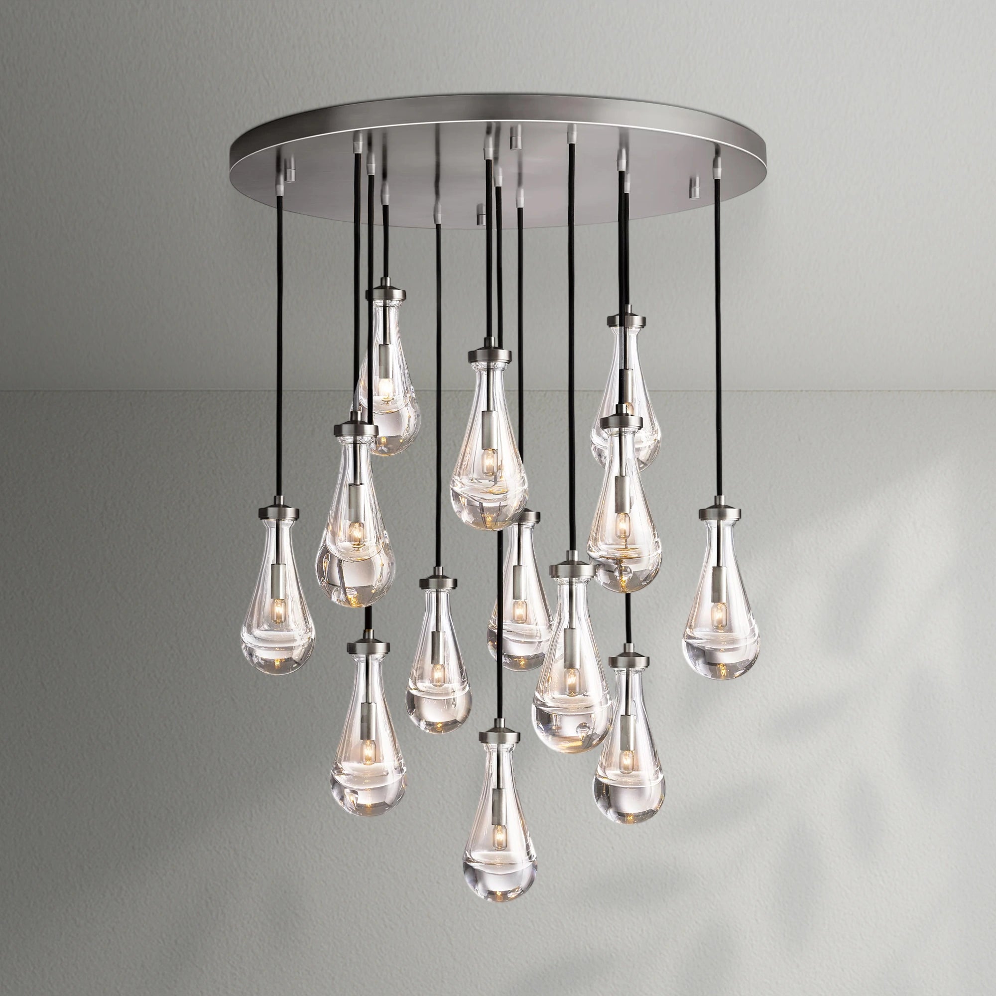 Raindrop Round Chandelier