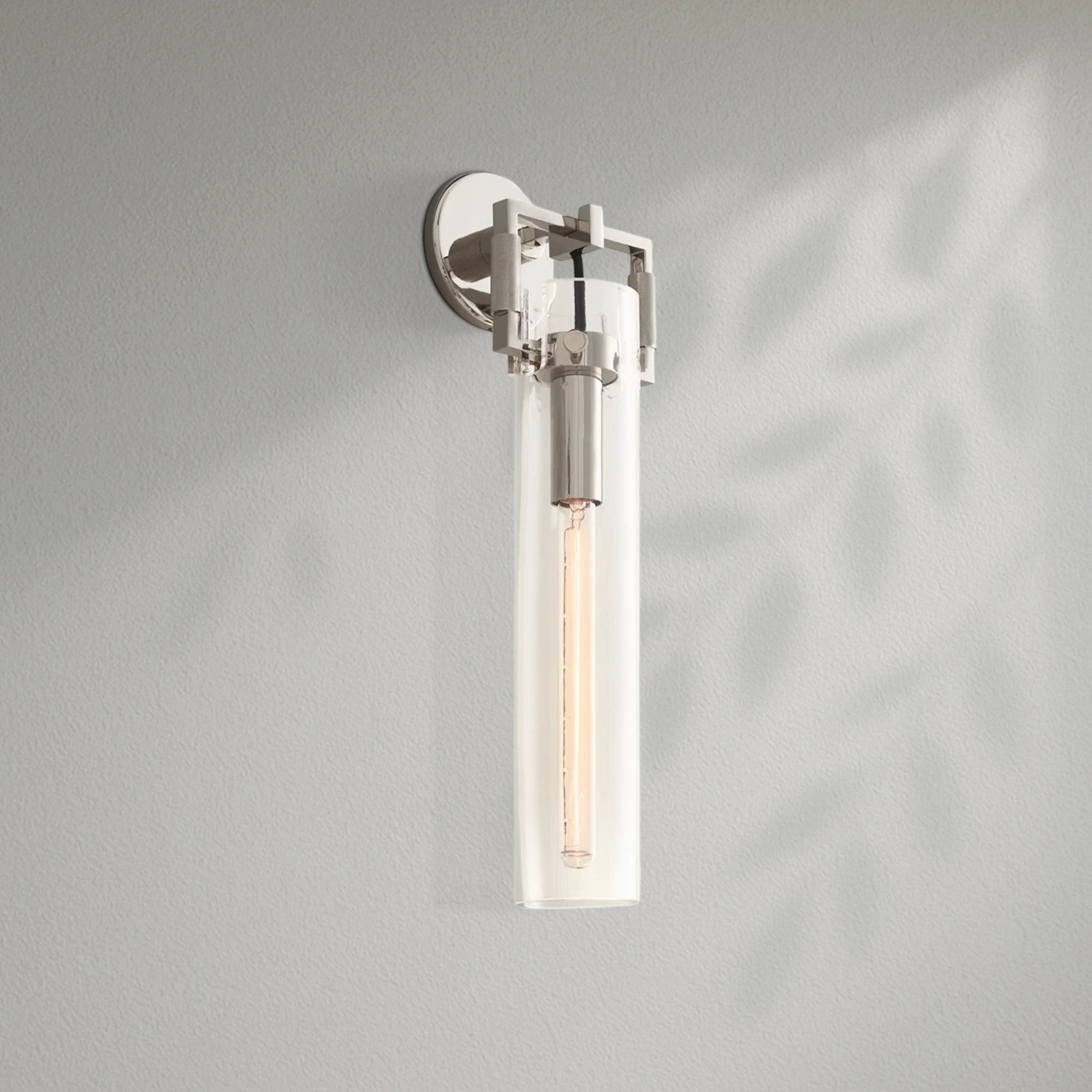 Machinis Glass Cylinder Wall Sconce