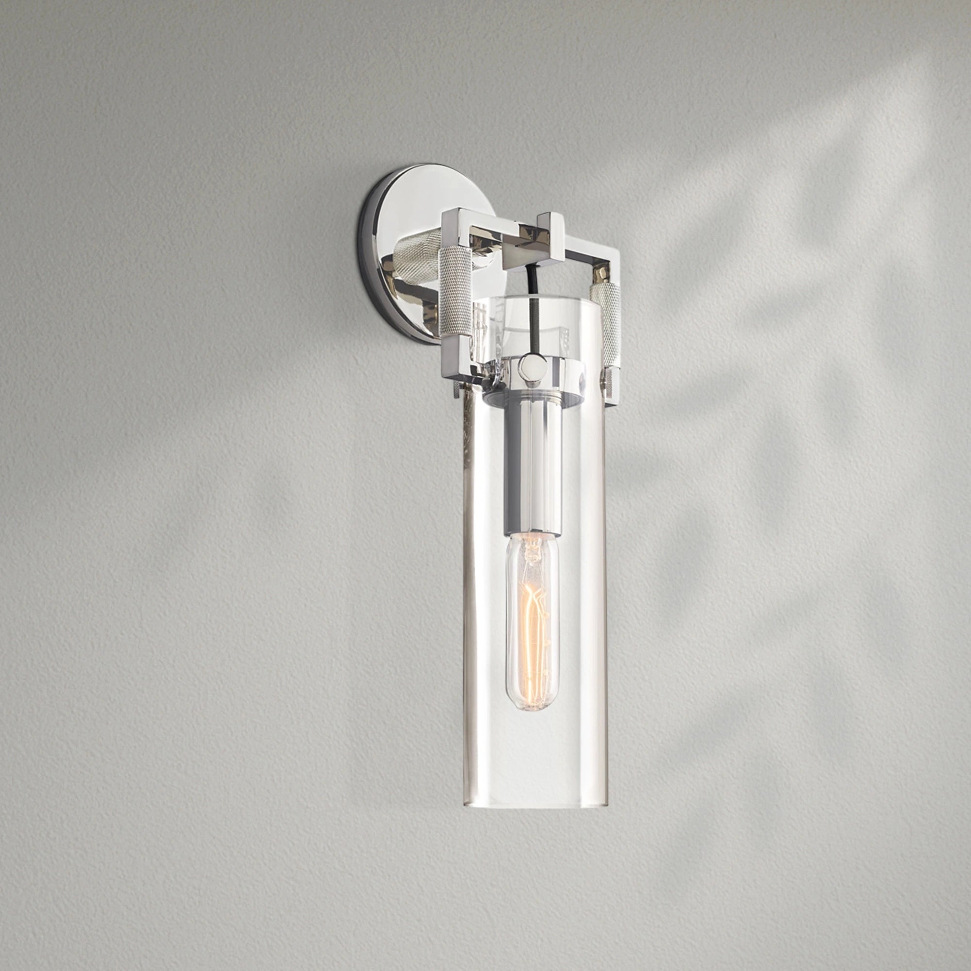Machinis Glass Cylinder Wall Sconce