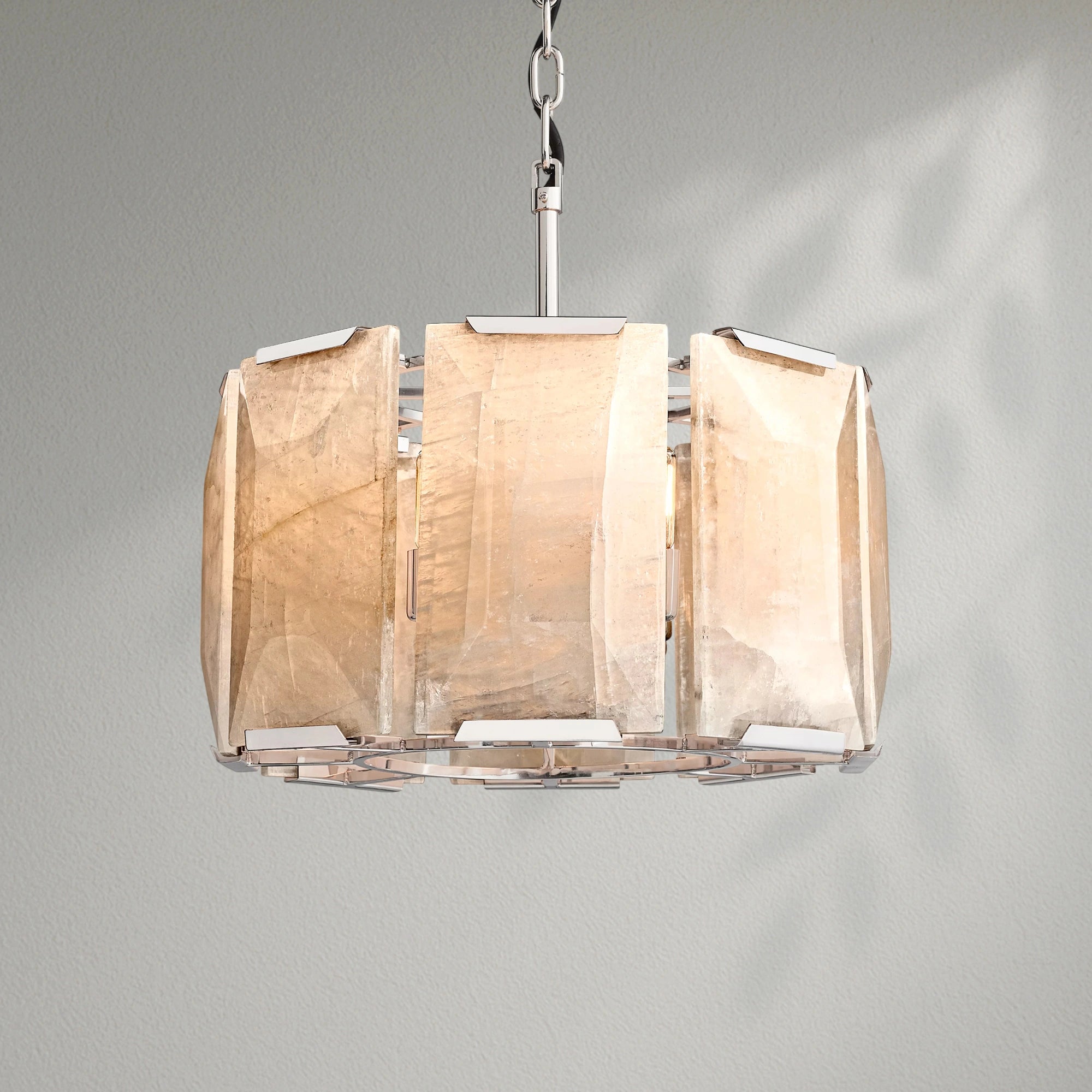 Harlows Calcite Round Chandelier