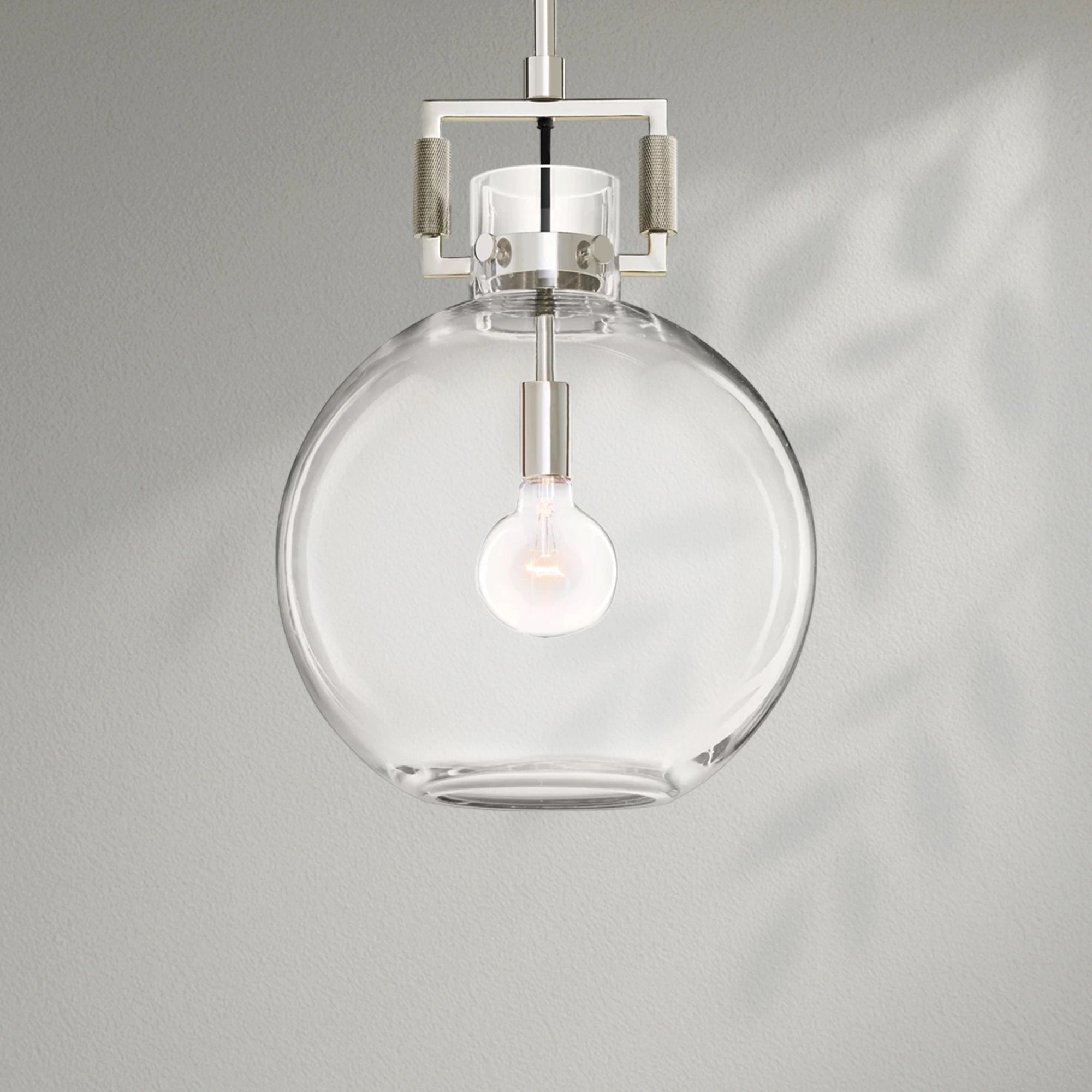 Machinis Glass Globe Pendant