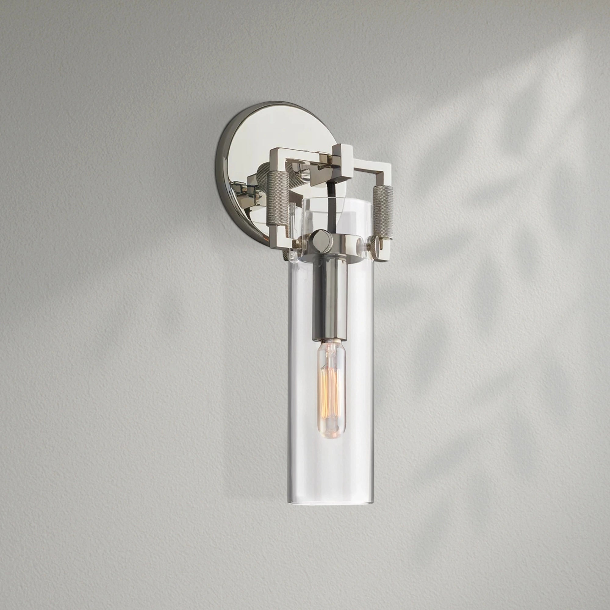 Machinis Glass Cylinder Wall Sconce