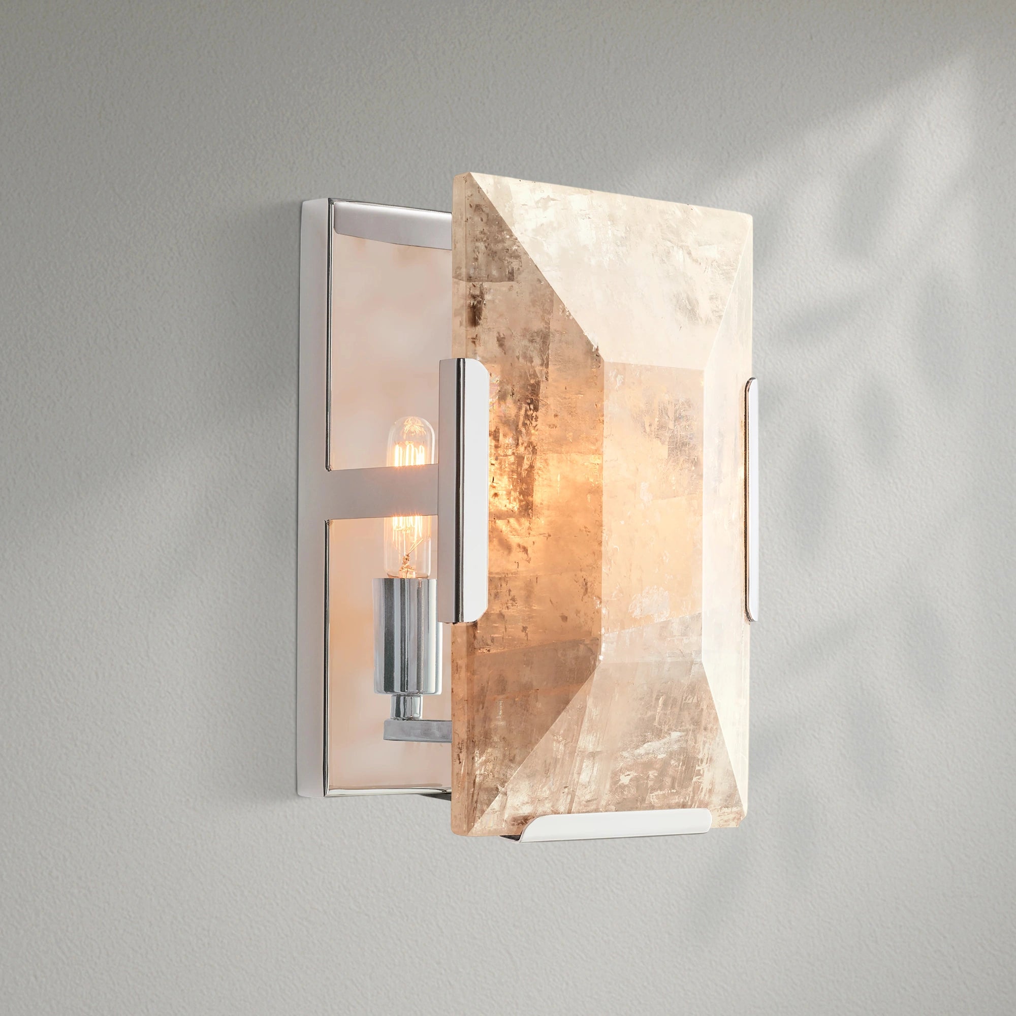 Harlows Calcite Short Wall Sconce