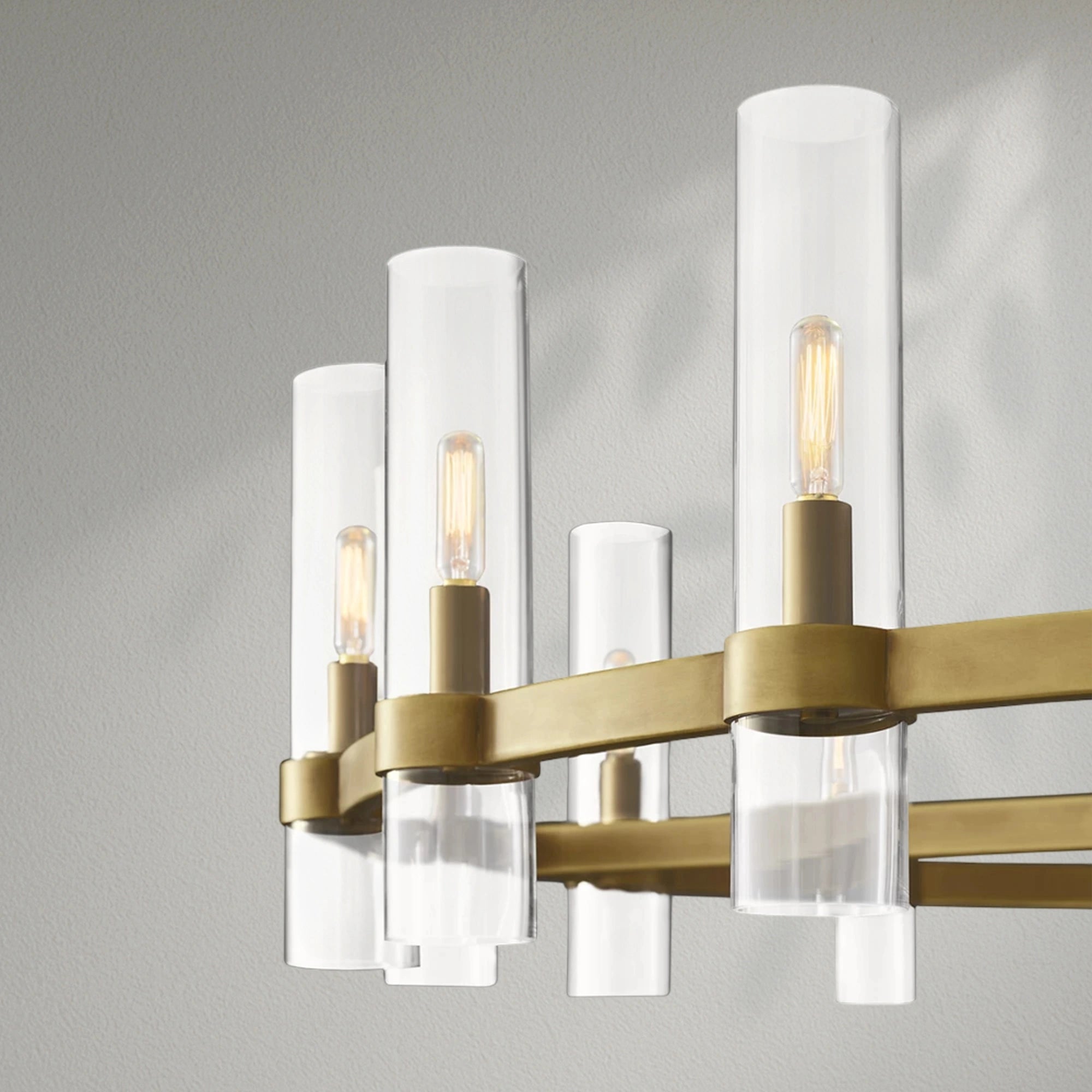 Savelle Glass Double Wall Sconce