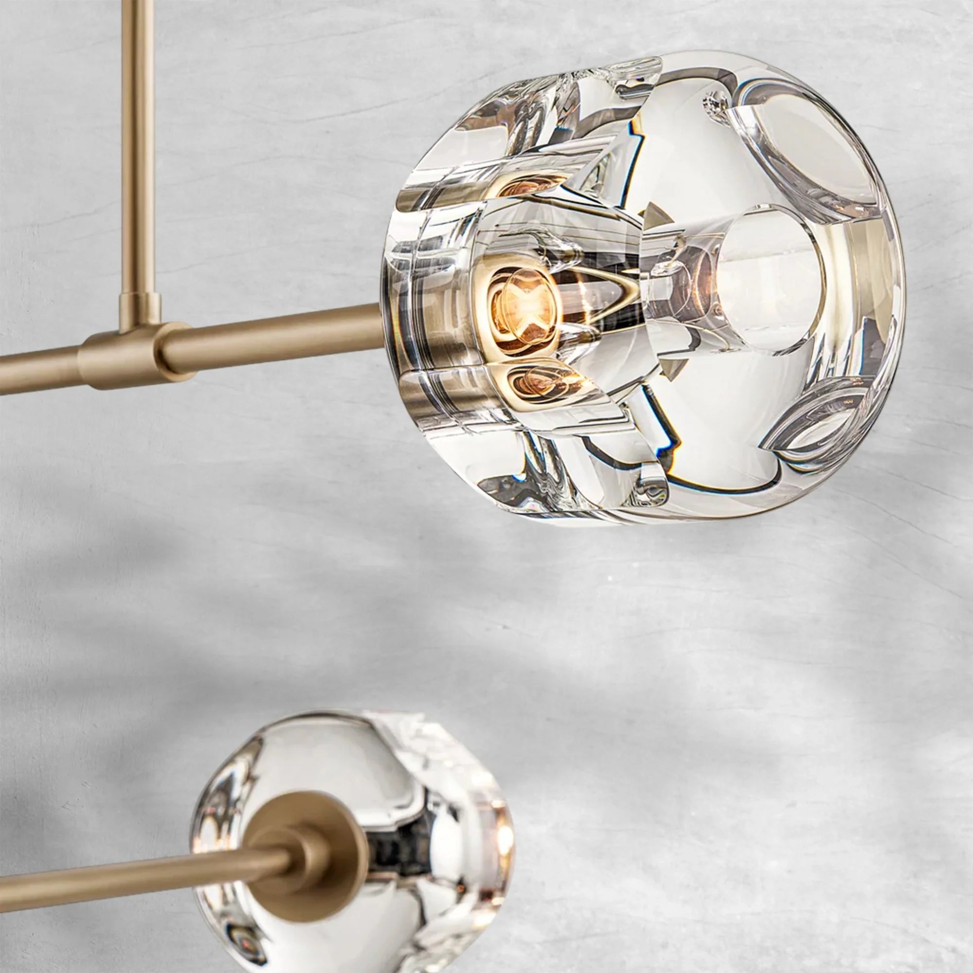 Delume Mobile Round Chandelier 48" 62"