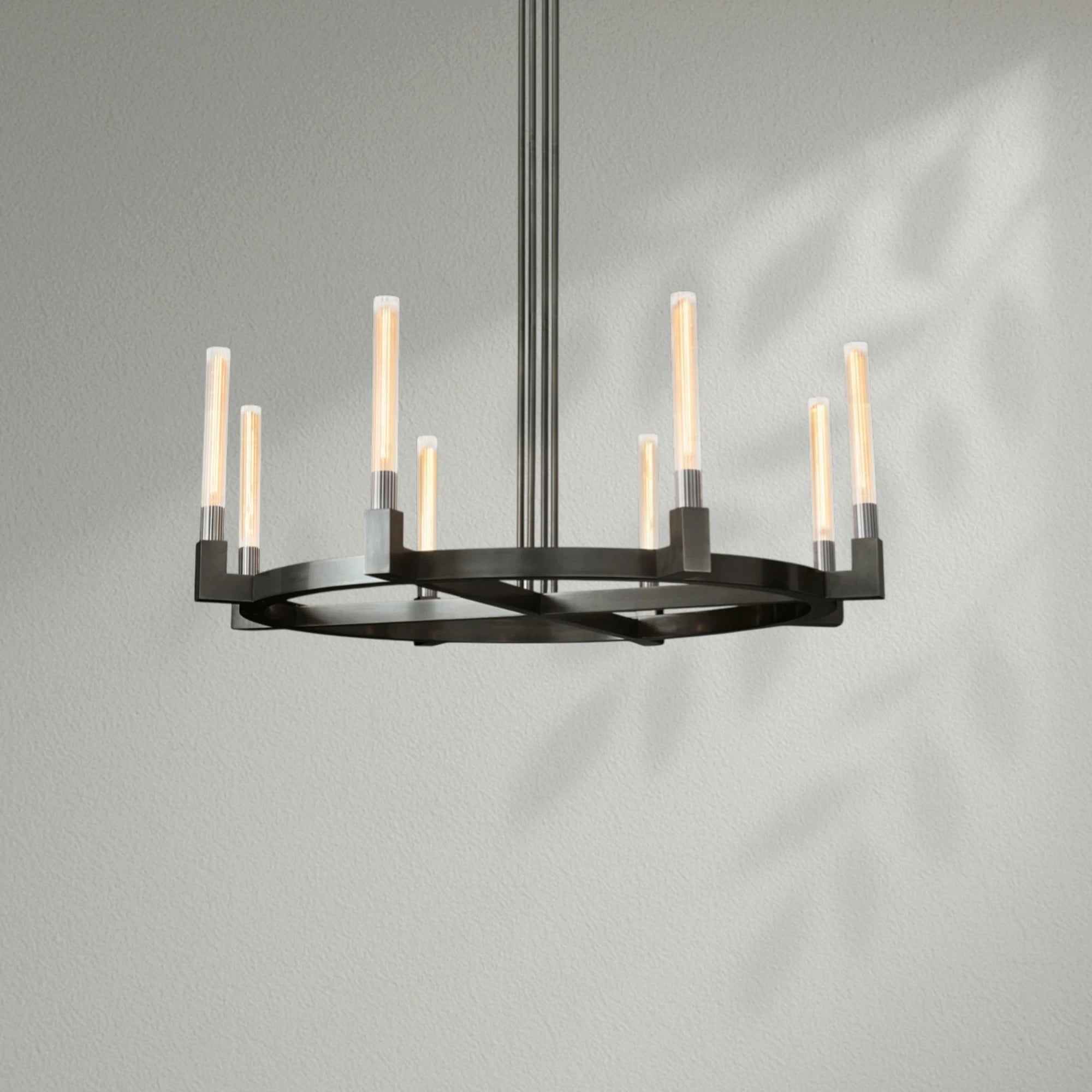 Cannelo Glass Round Chandelier