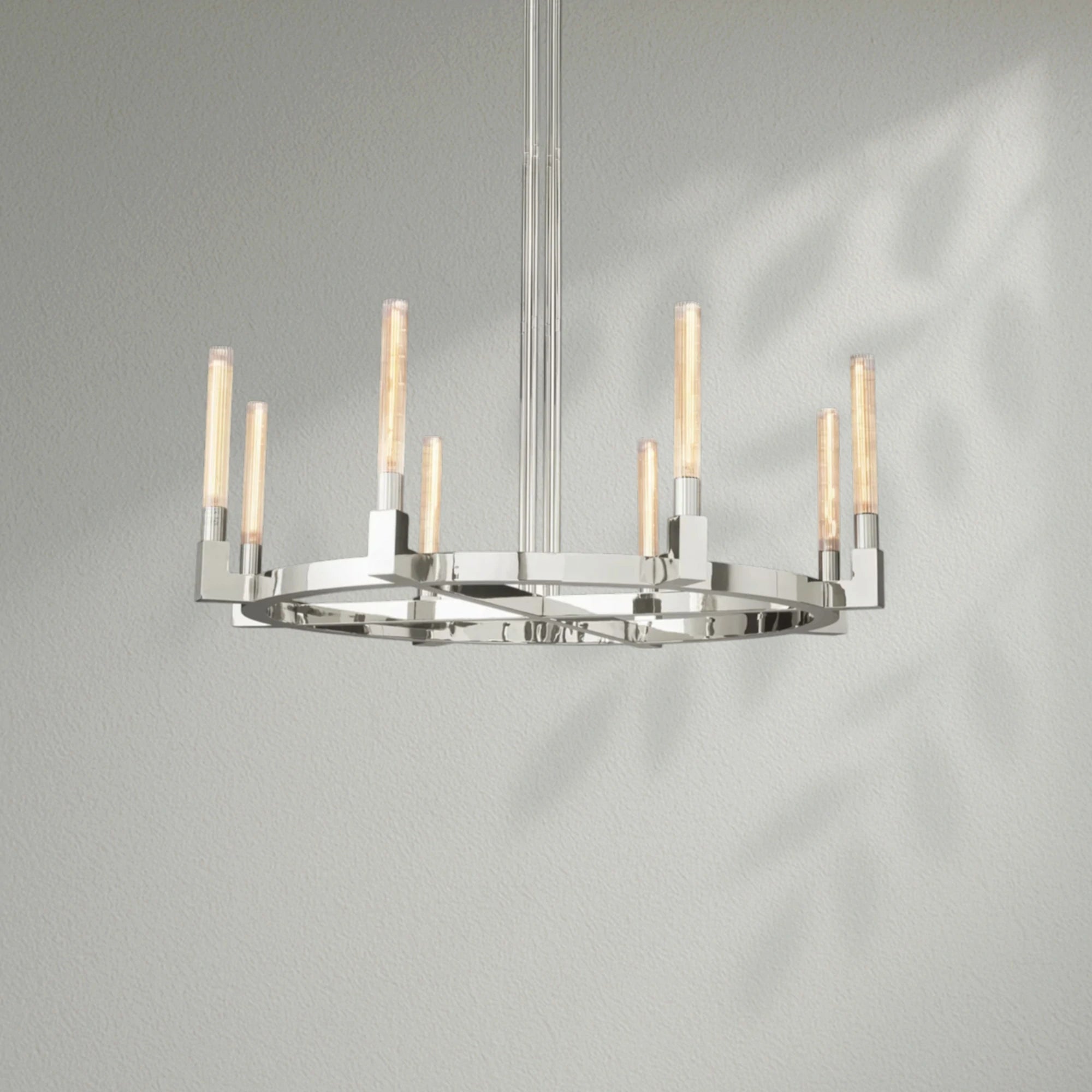 Cannelo Glass Round Chandelier