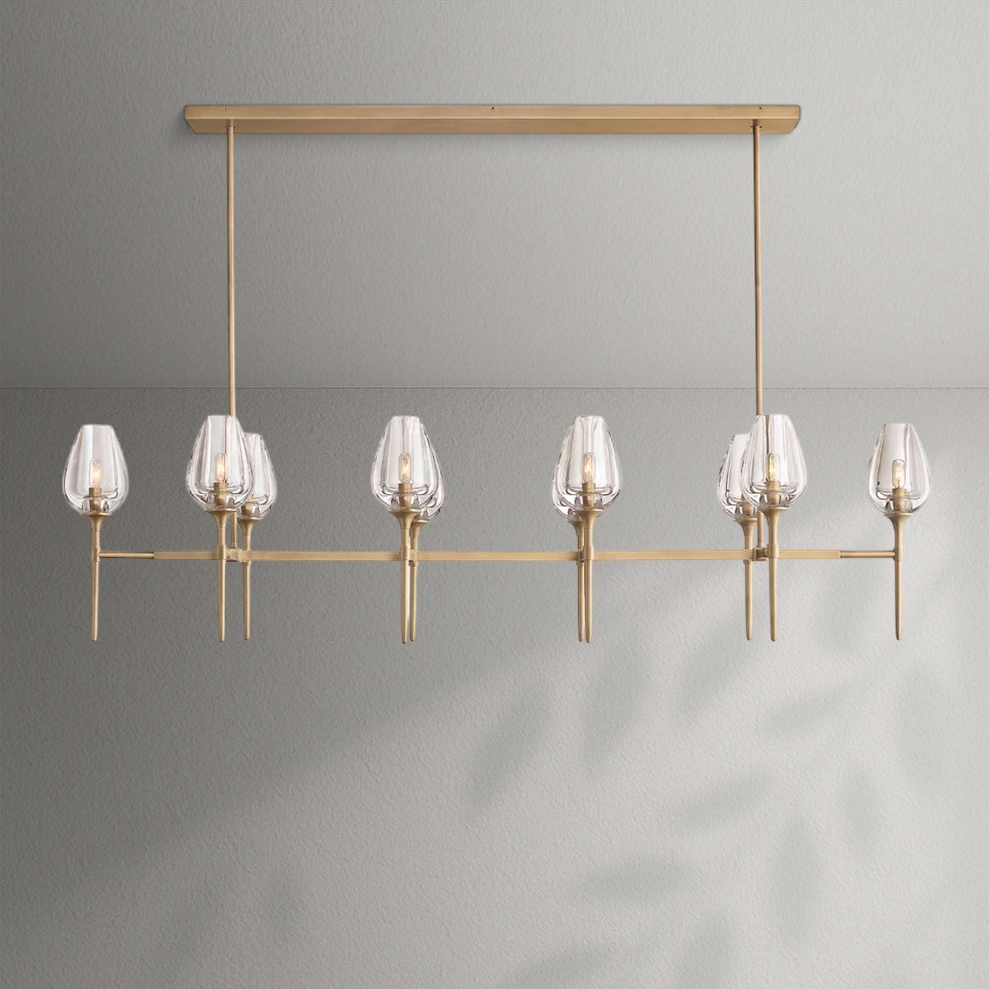 Tulips Linear Chandelier