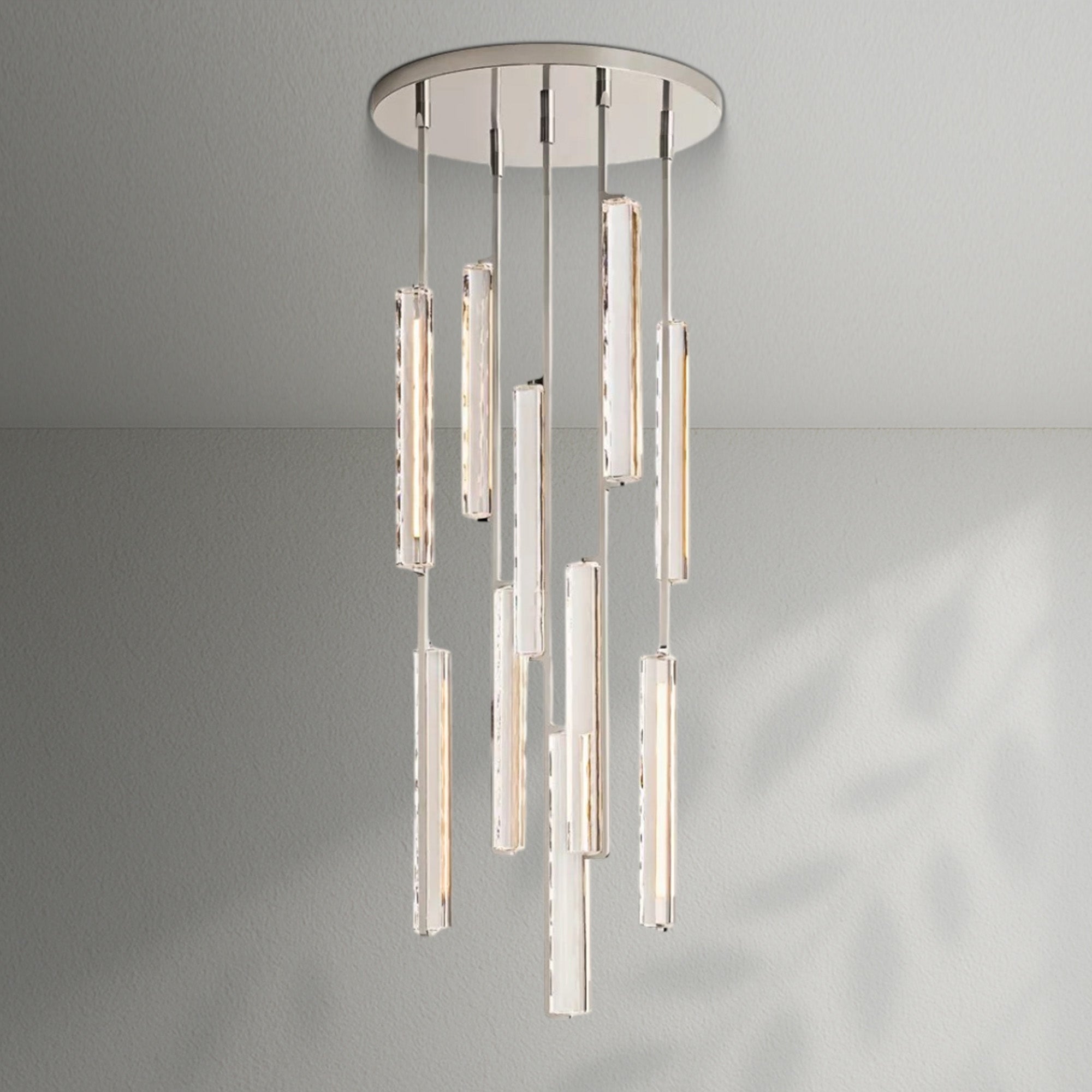 Aedubon Crystal Round Chandelier