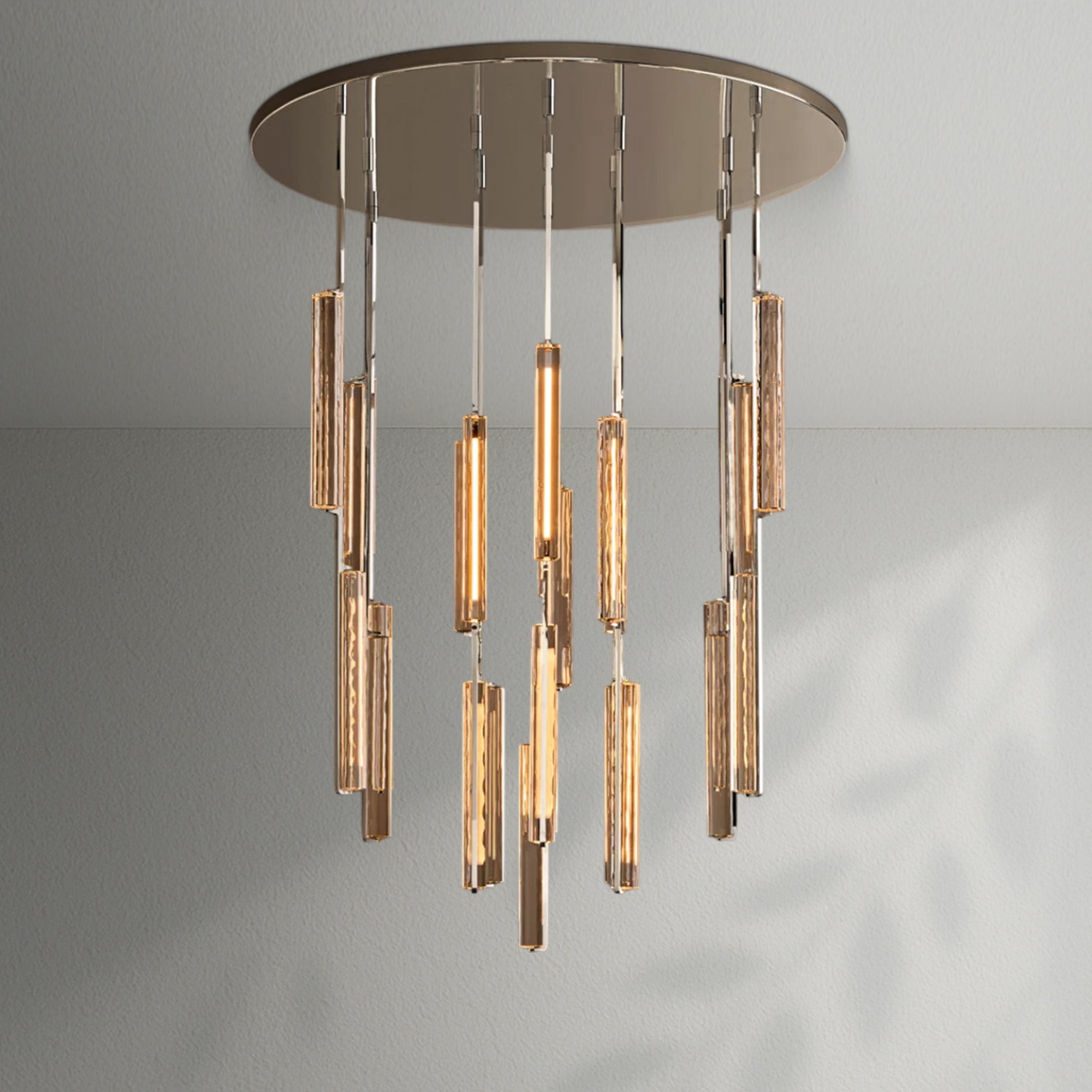 Aedubon Crystal Round Chandelier