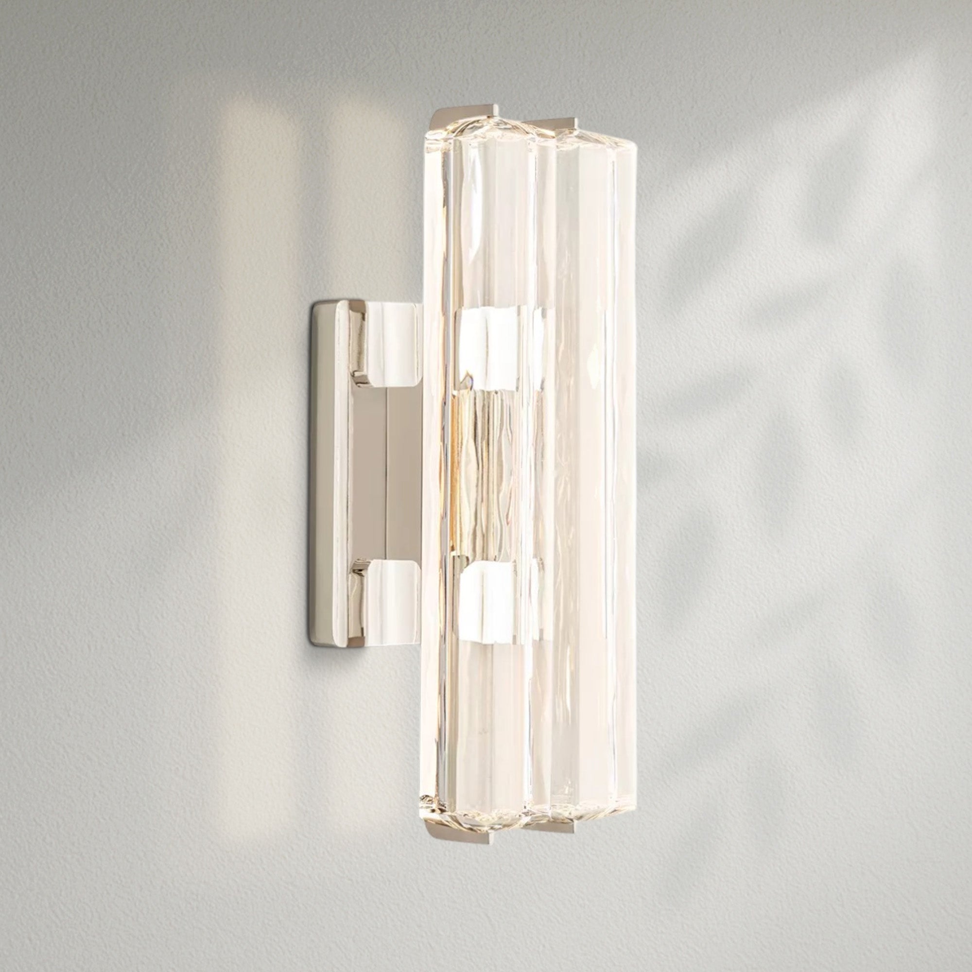 Aedubon Crystal Double Sconce