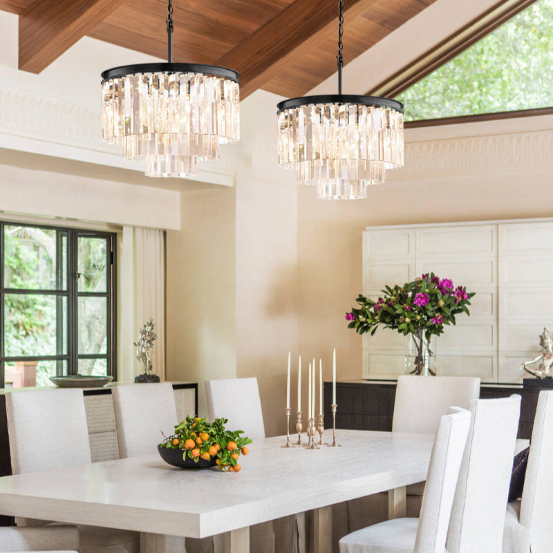 1920s Odeom Round Chandelier