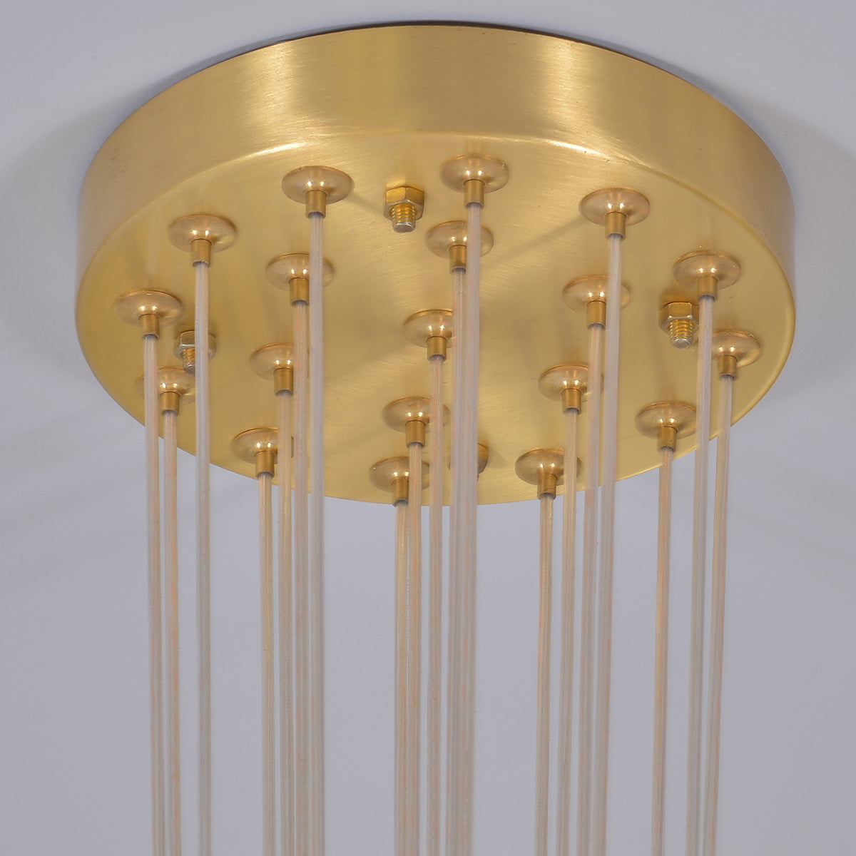 Alabaster Ball Cluster Chandelier